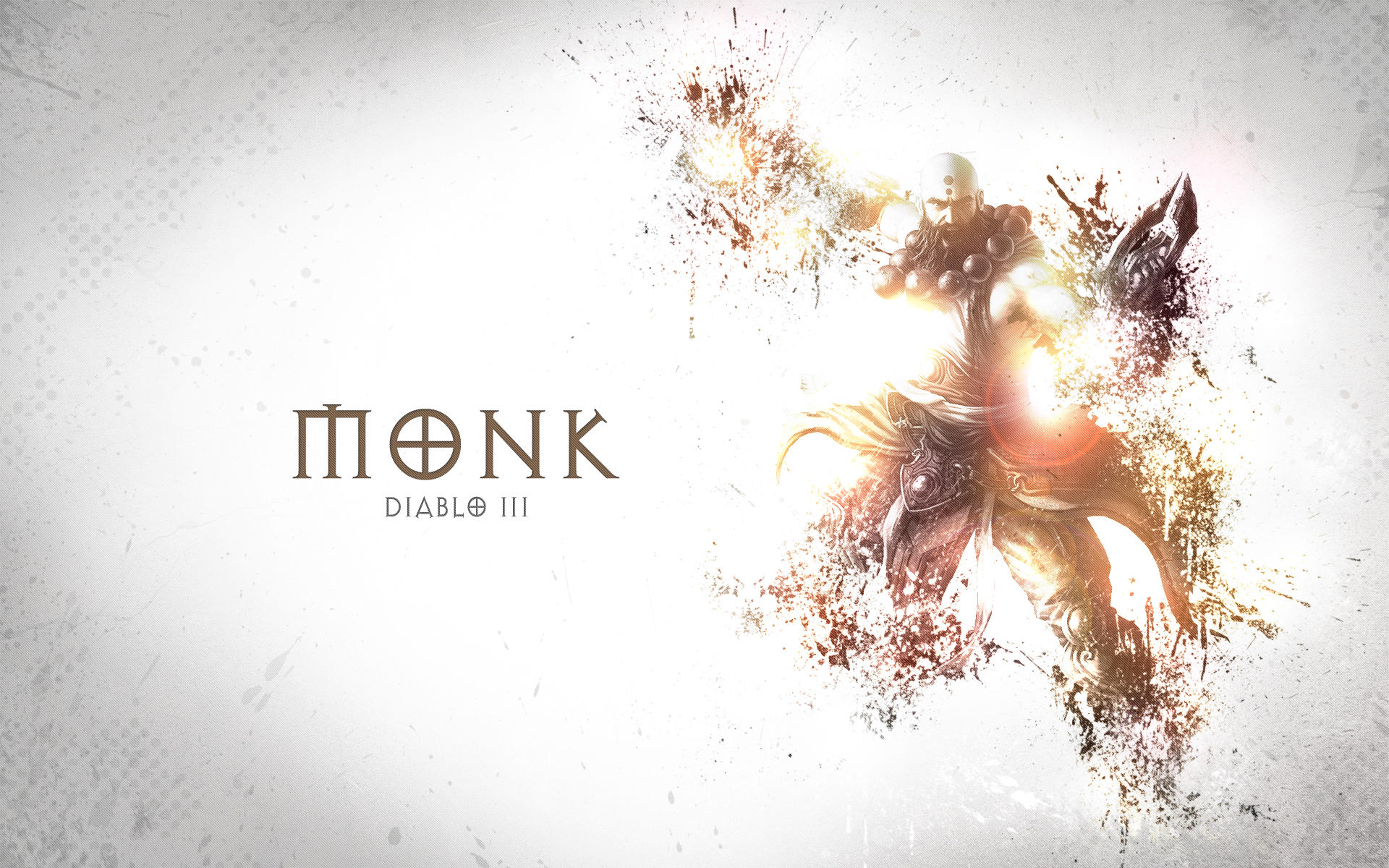 Monk from Diablo III HD Wallpaper