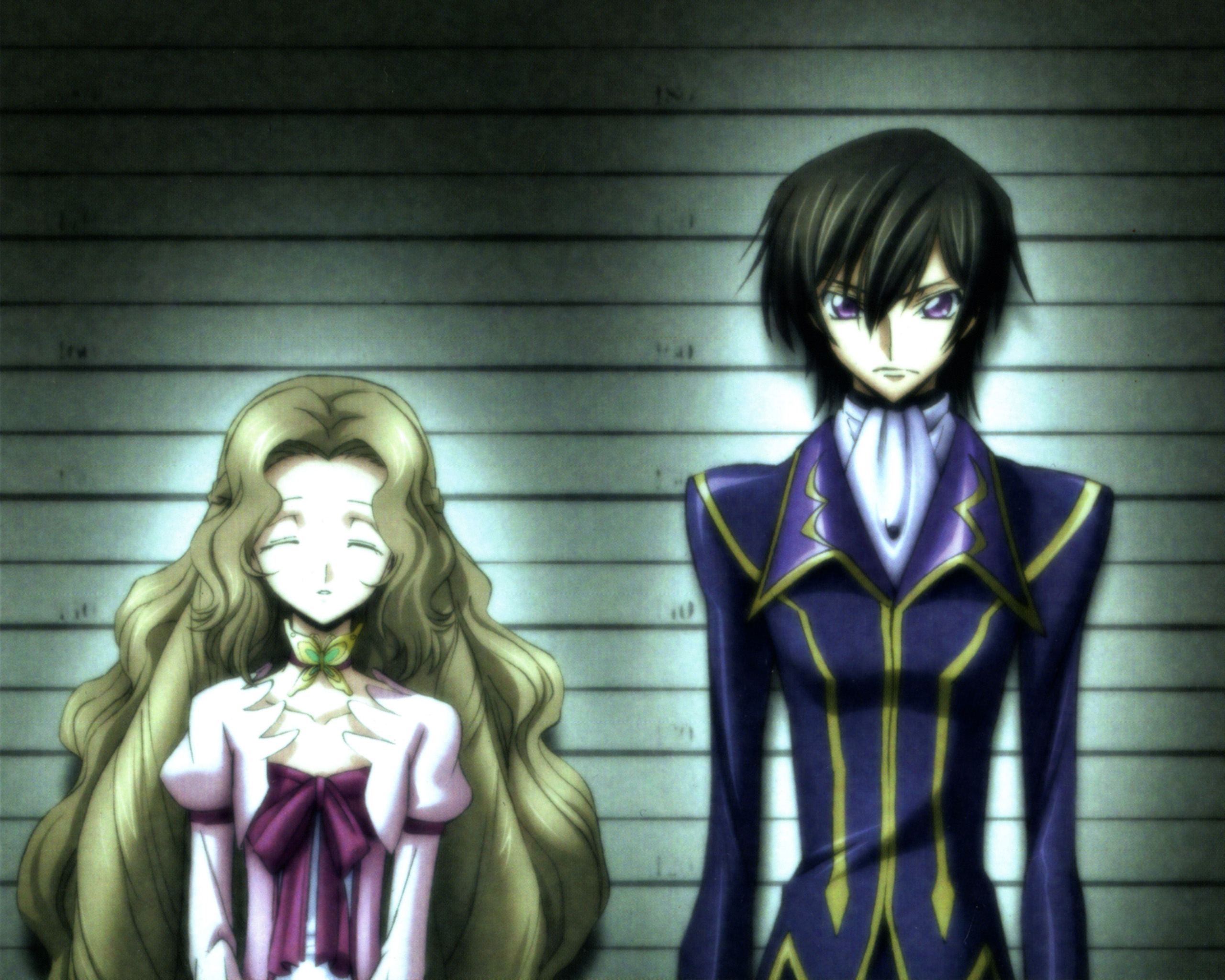 Nunnally Lamperouge and Lelouch Lamperouge from Code Geass HD Wallpaper
