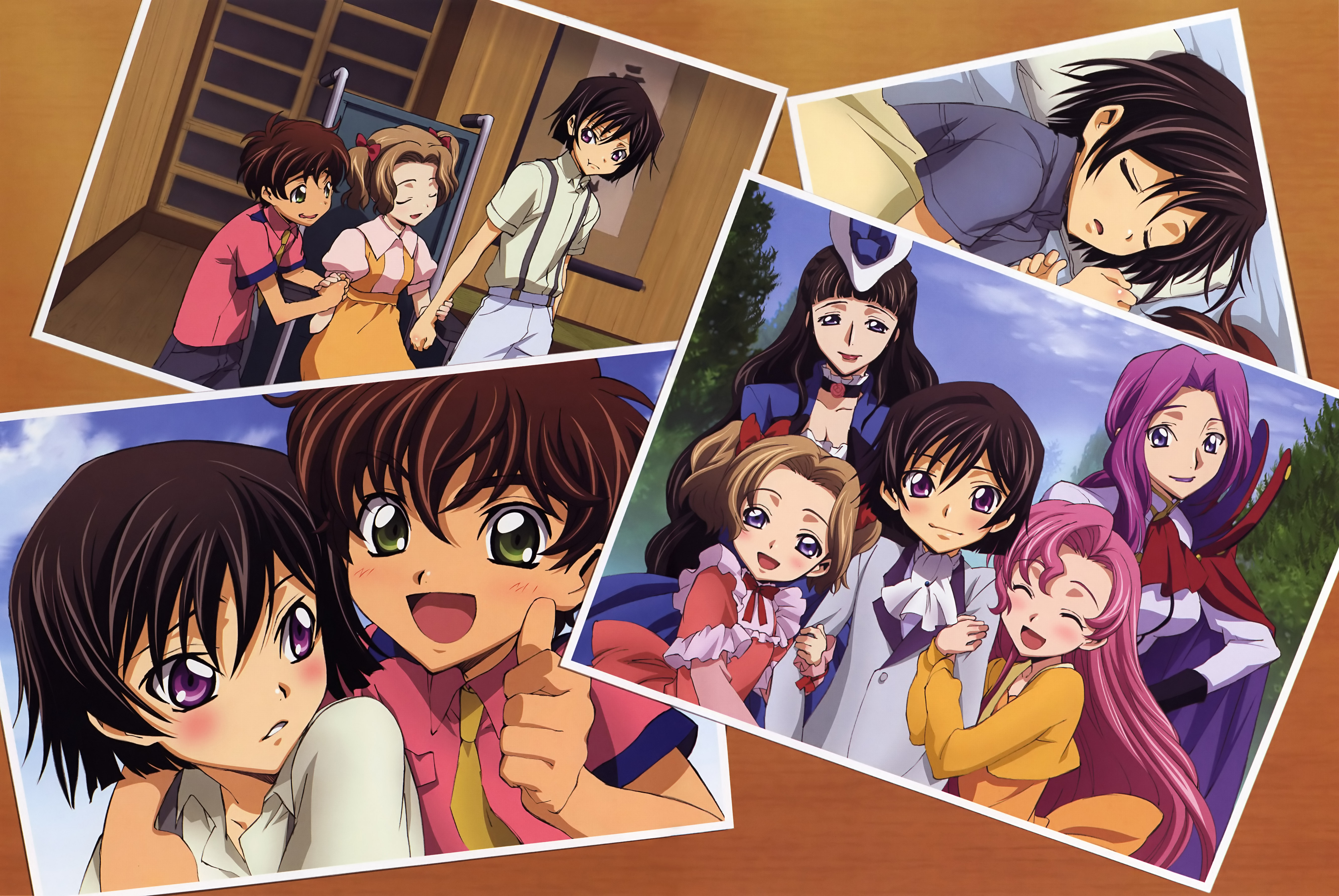 Nunnally Lamperouge and friends HD Wallpaper