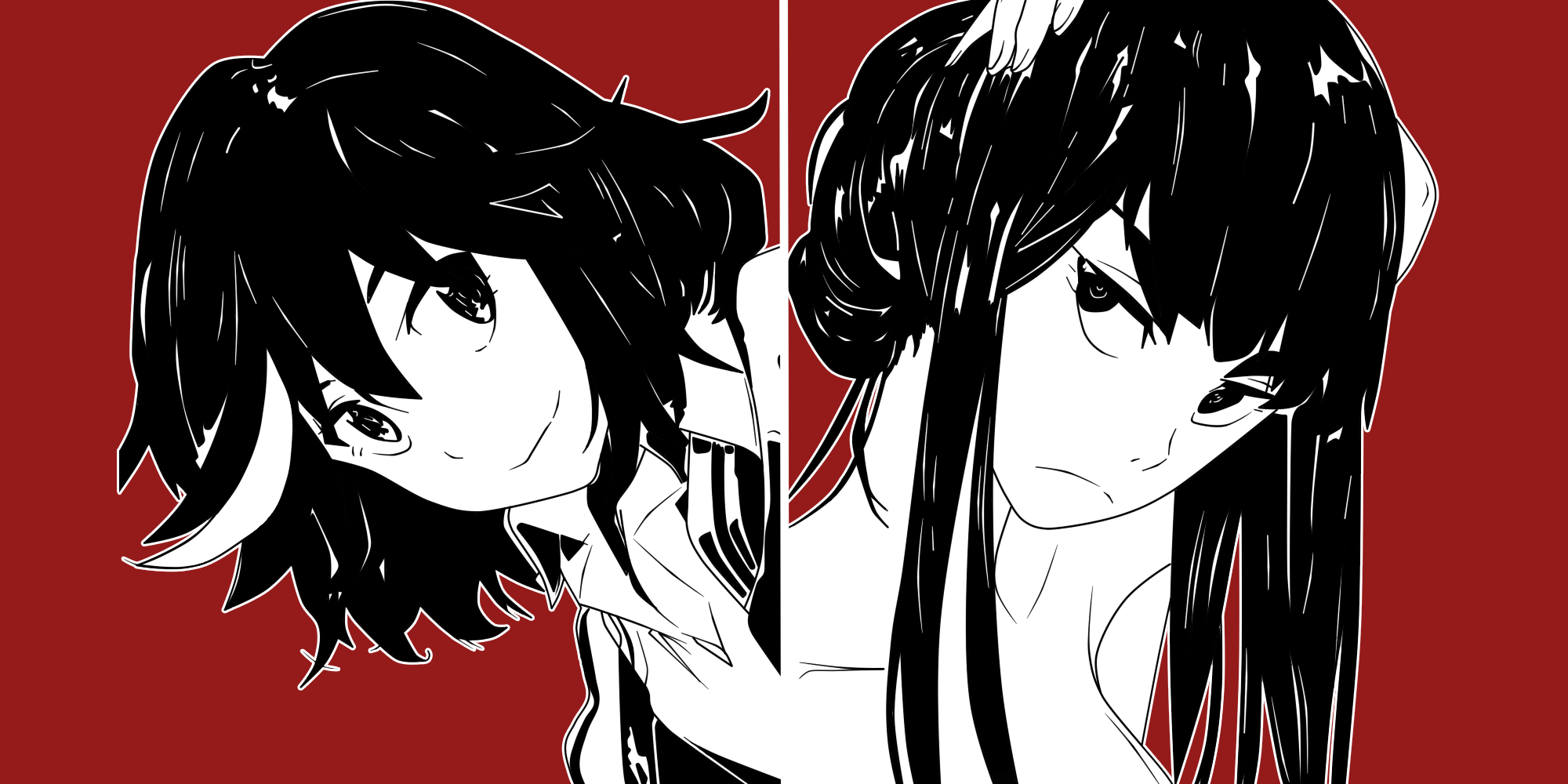 Satsuki Kiryuin from Kill la Kill HD Wallpaper