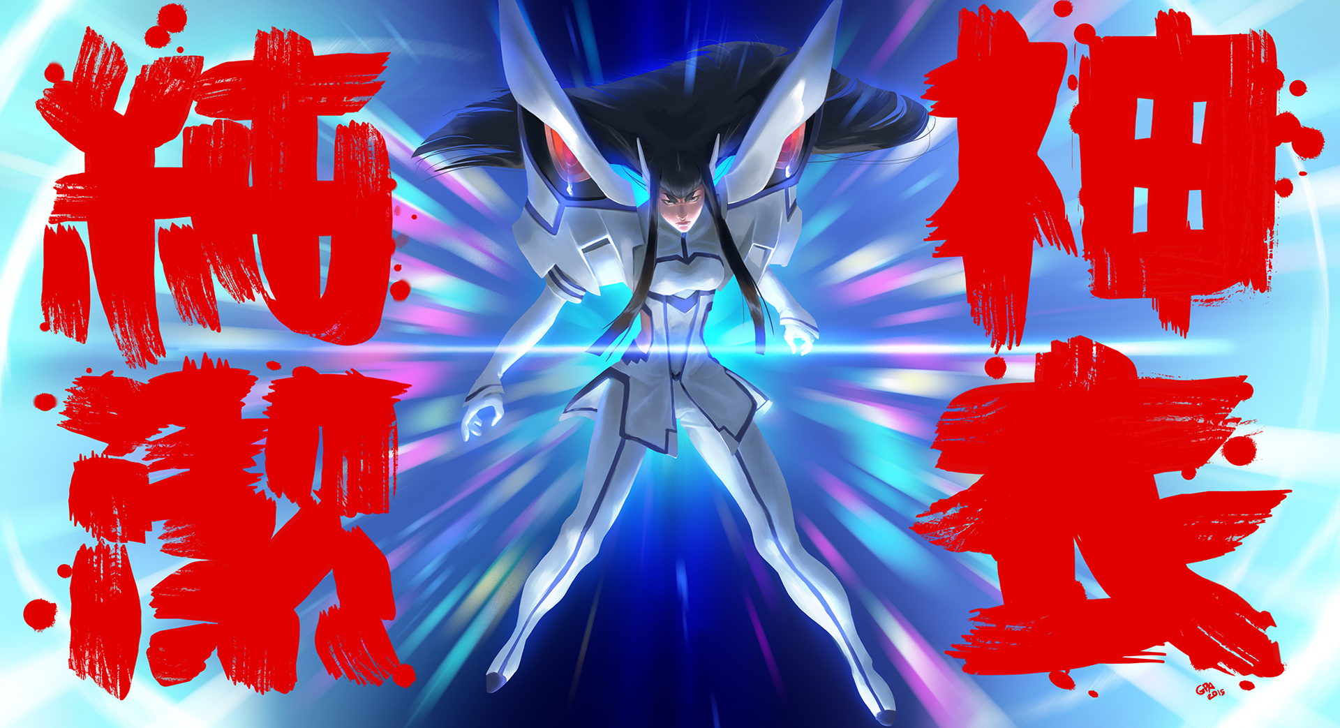 Satsuki Kiryuin from Kill la Kill HD Wallpaper