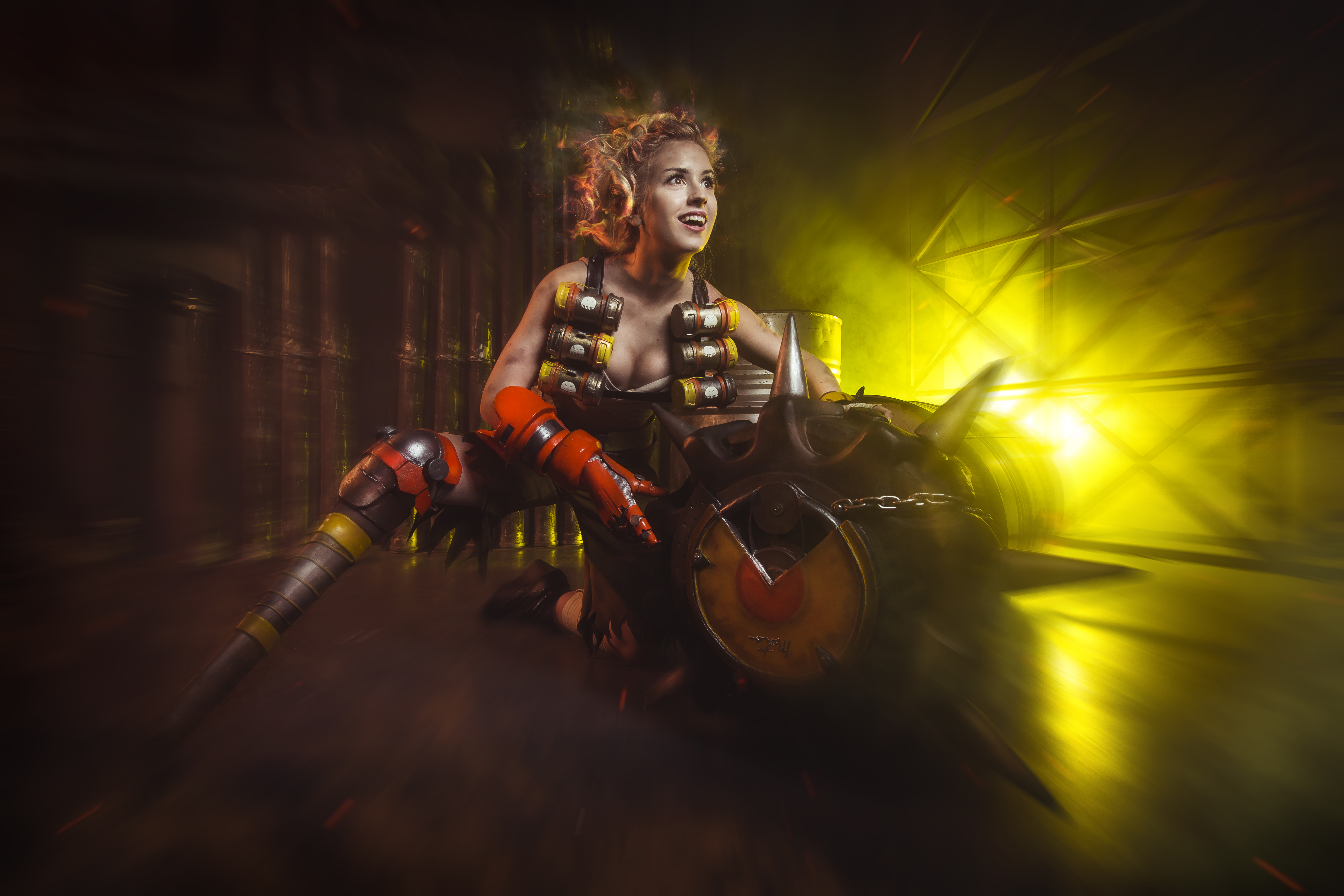 Junkrat from Overwatch HD Wallpaper
