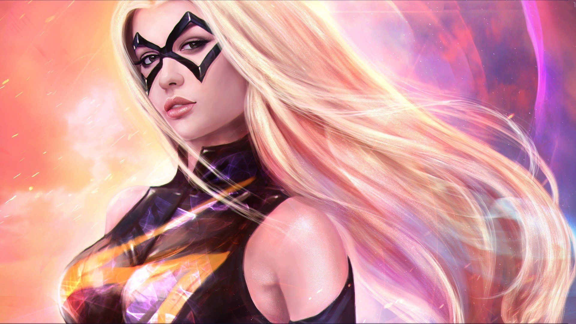Ms. Marvel from Marvel Comics HD Wallpaper