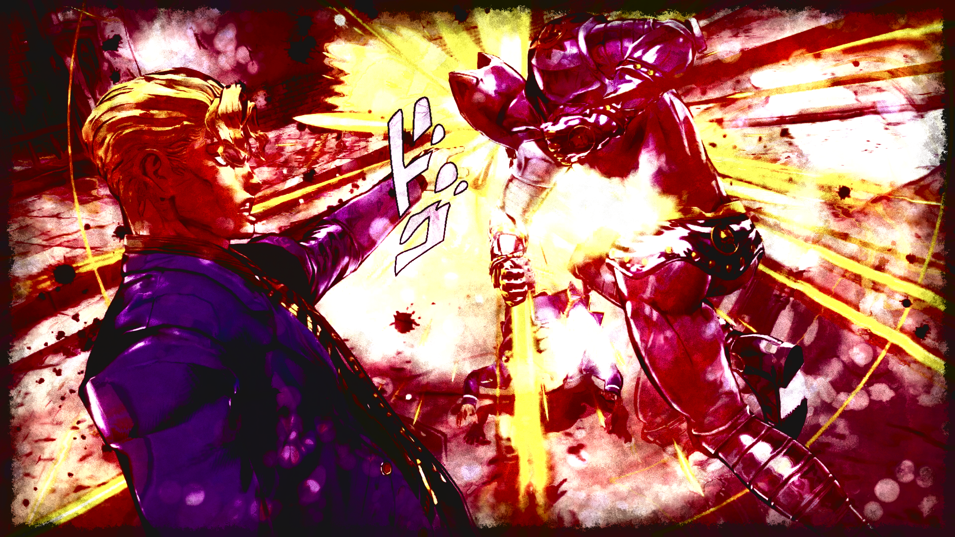 Yoshikage Kira from JoJo's Bizarre Adventure HD Wallpaper