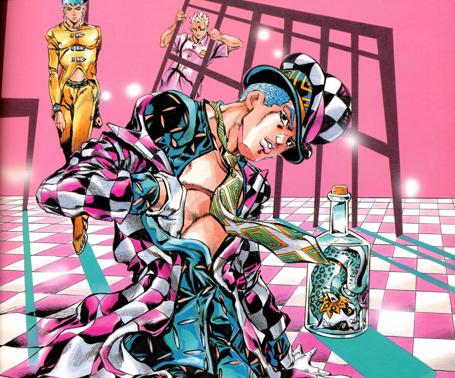 Yoshikage Kira from JoJo's Bizarre Adventure HD Wallpaper