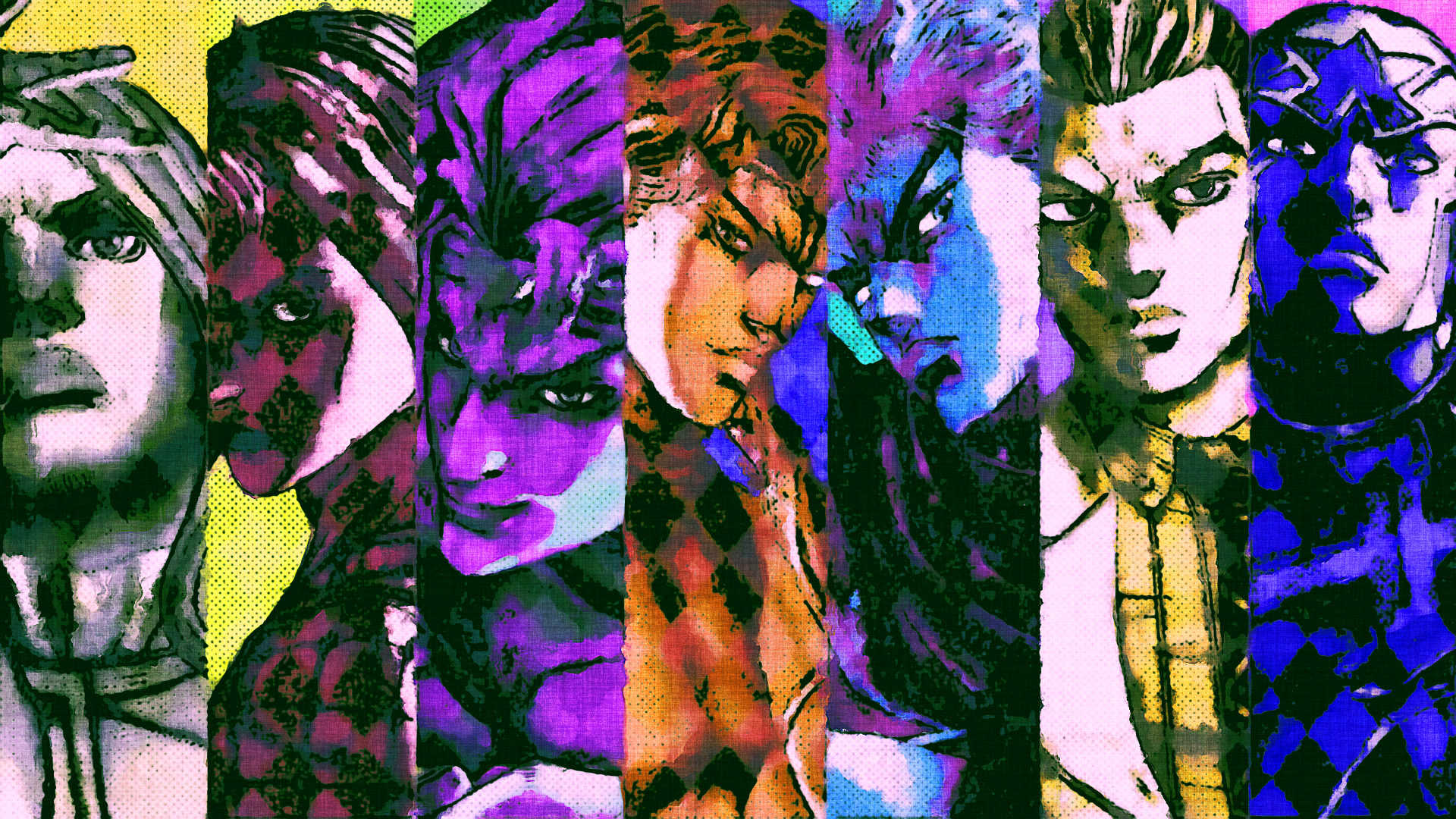 Yoshikage Kira from JoJo's Bizarre Adventure HD Wallpaper