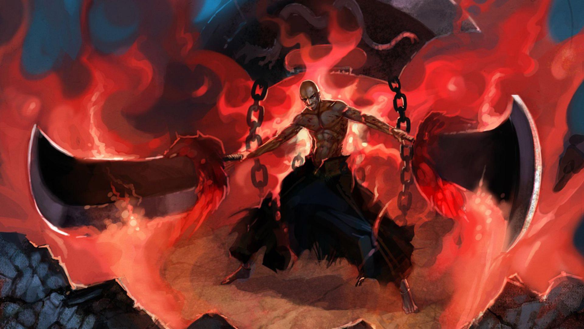 Ikkaku Madarame from Bleach HD Wallpaper
