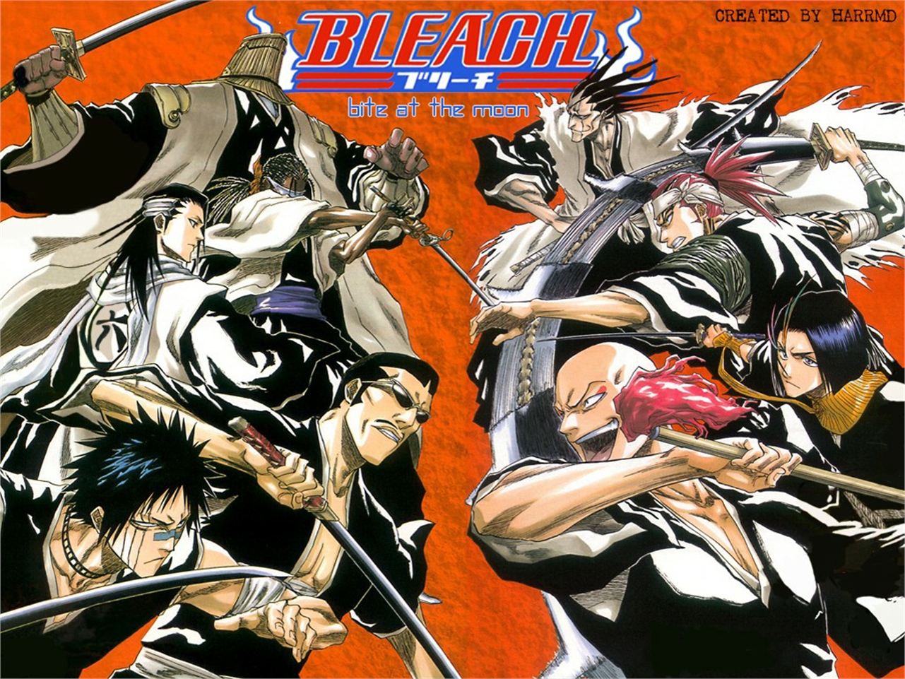 Bleach: Bite at the Moon characters HD Wallpaper