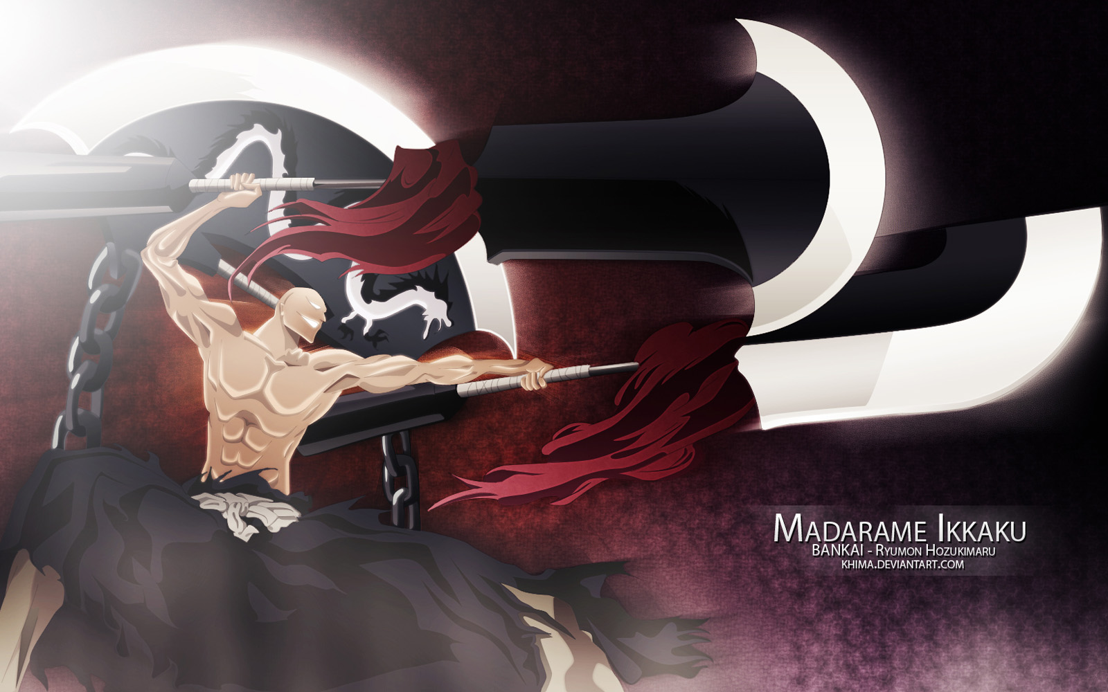 Ikkaku Madarame from Bleach HD Wallpaper