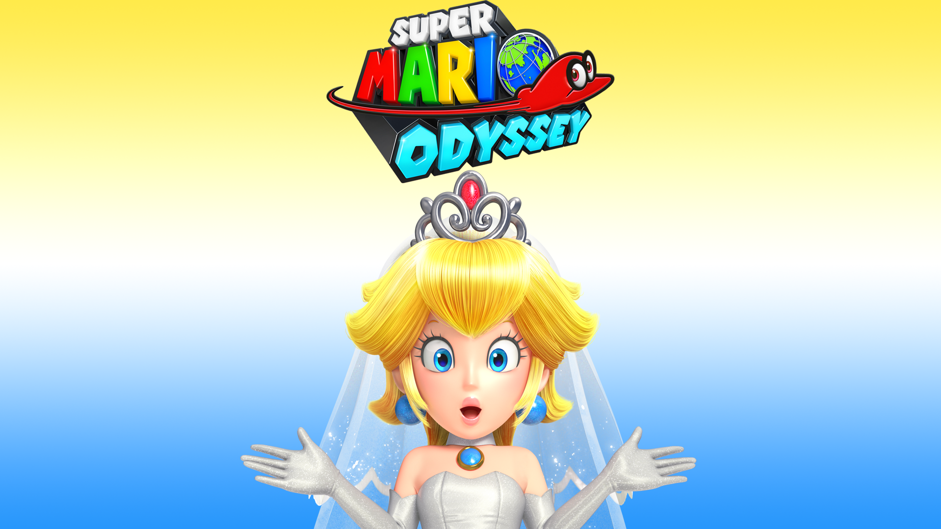 Princess Peach from Super Mario Odyssey HD Wallpaper