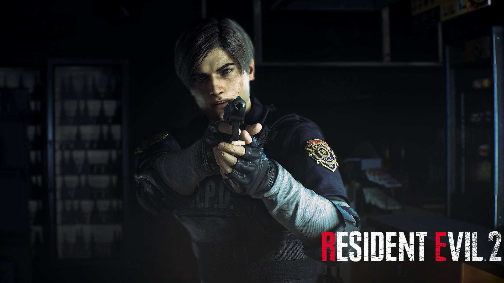 Leon S. Kennedy from Resident Evil 2 HD Wallpaper