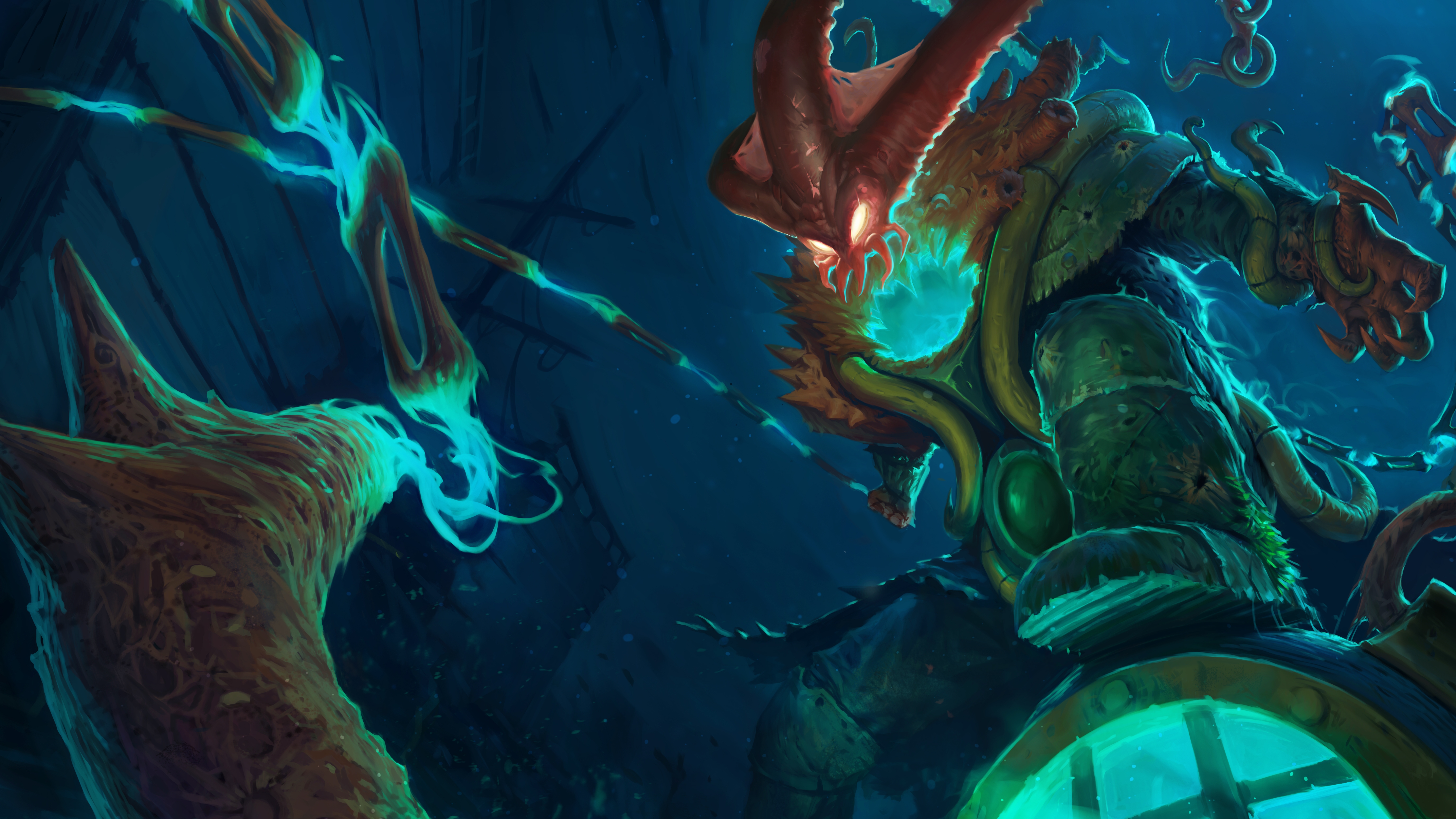 Thresh from League of Legends HD Wallpaper