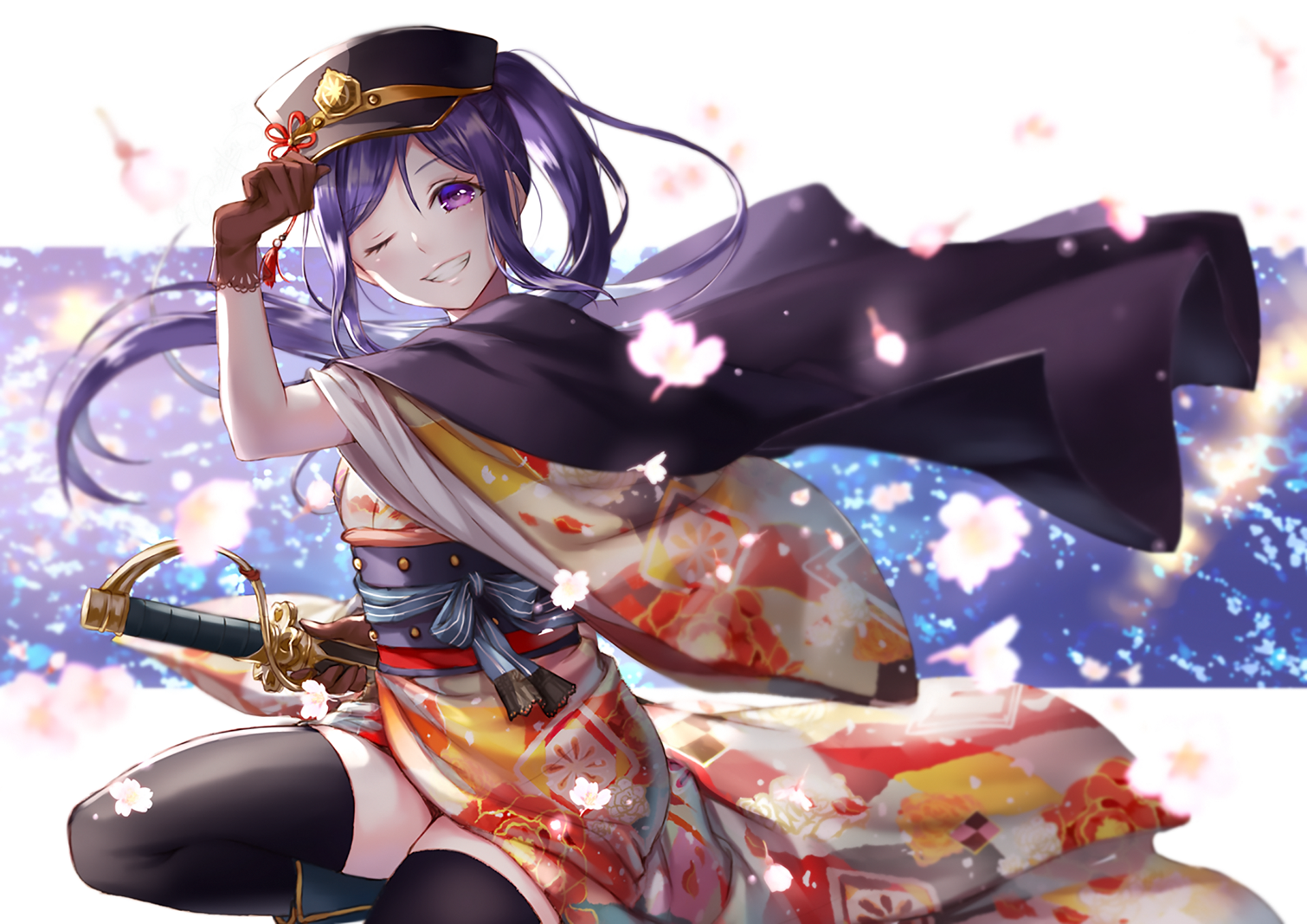 Kanan Matsuura from Love Live! Sunshine!! HD Wallpaper