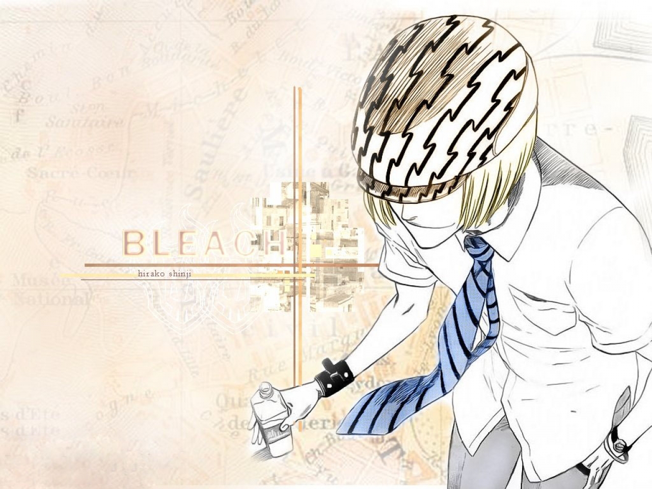 Shinji Hirako from Bleach HD Wallpaper