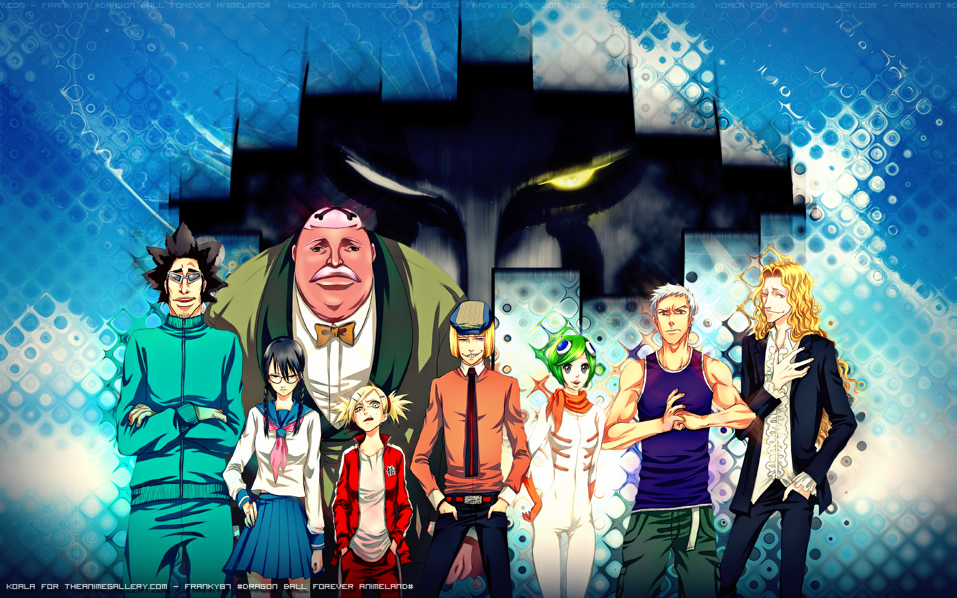 Shinji Hirako and other characters from Bleach HD Wallpaper