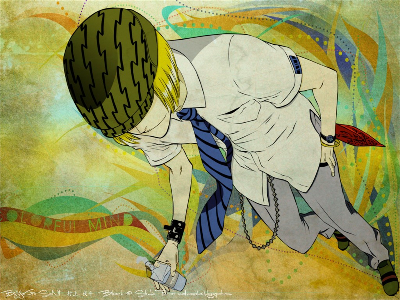 Shinji Hirako from Bleach HD Wallpaper
