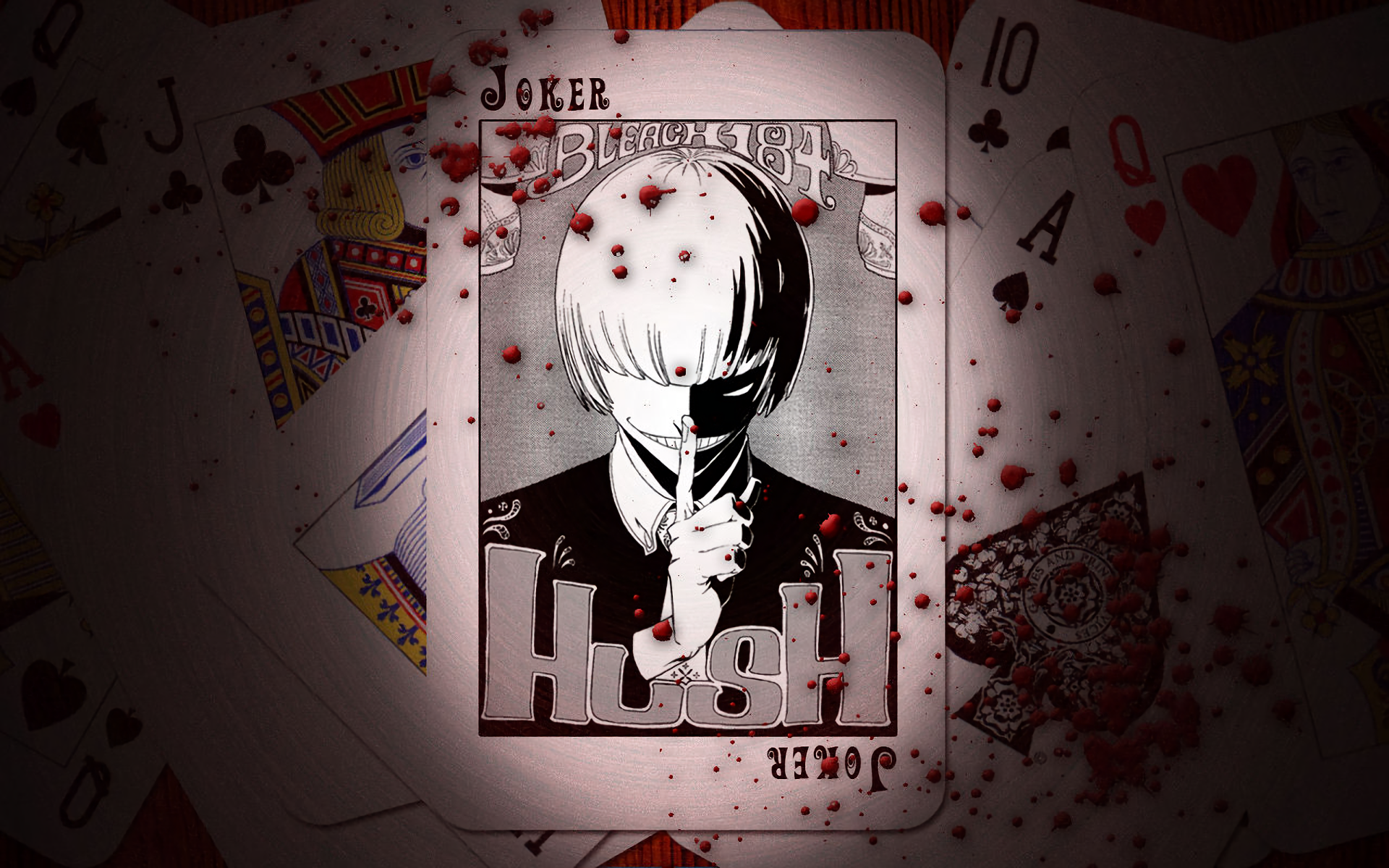 Shinji Hirako Joker card from Bleach HD Wallpaper