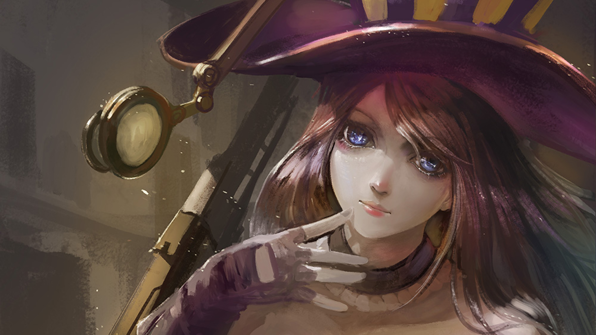 Caitlyn from League of Legends HD Wallpaper