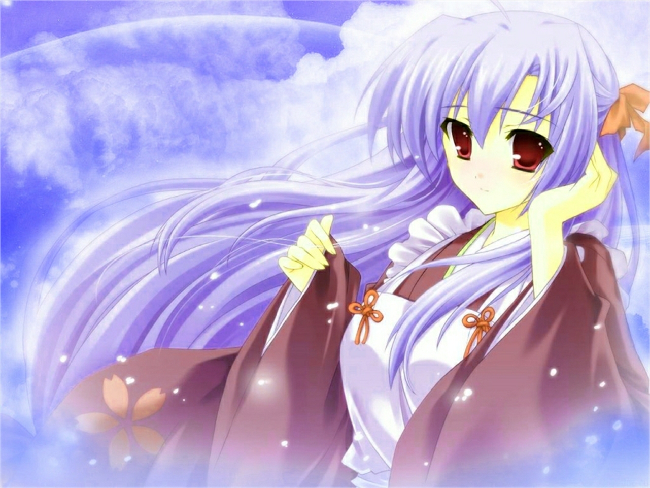 Minagi Tohno from 4-10 words HD Wallpaper