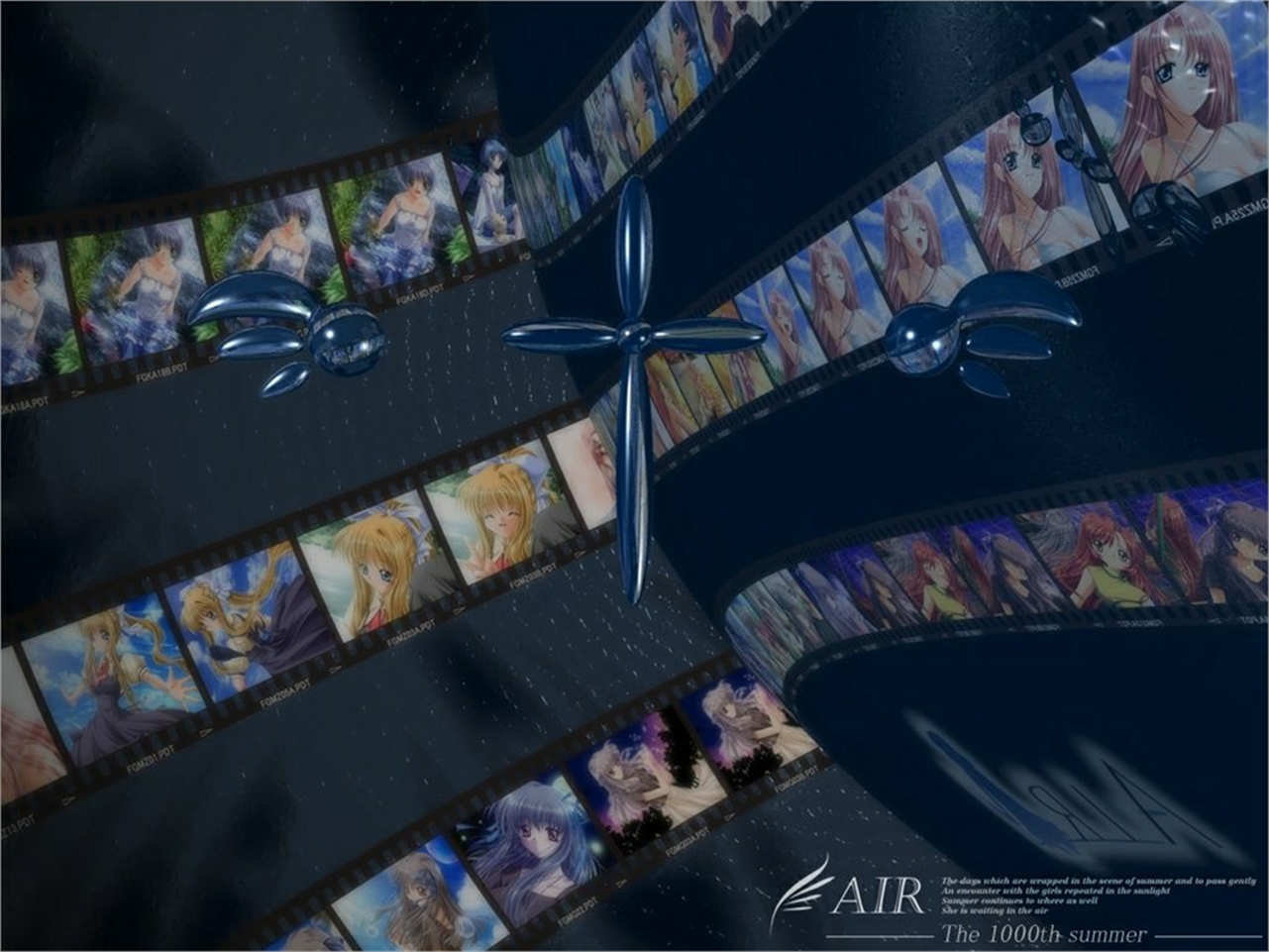 AIR The 1000th summer Minagi Tohno HD Wallpaper