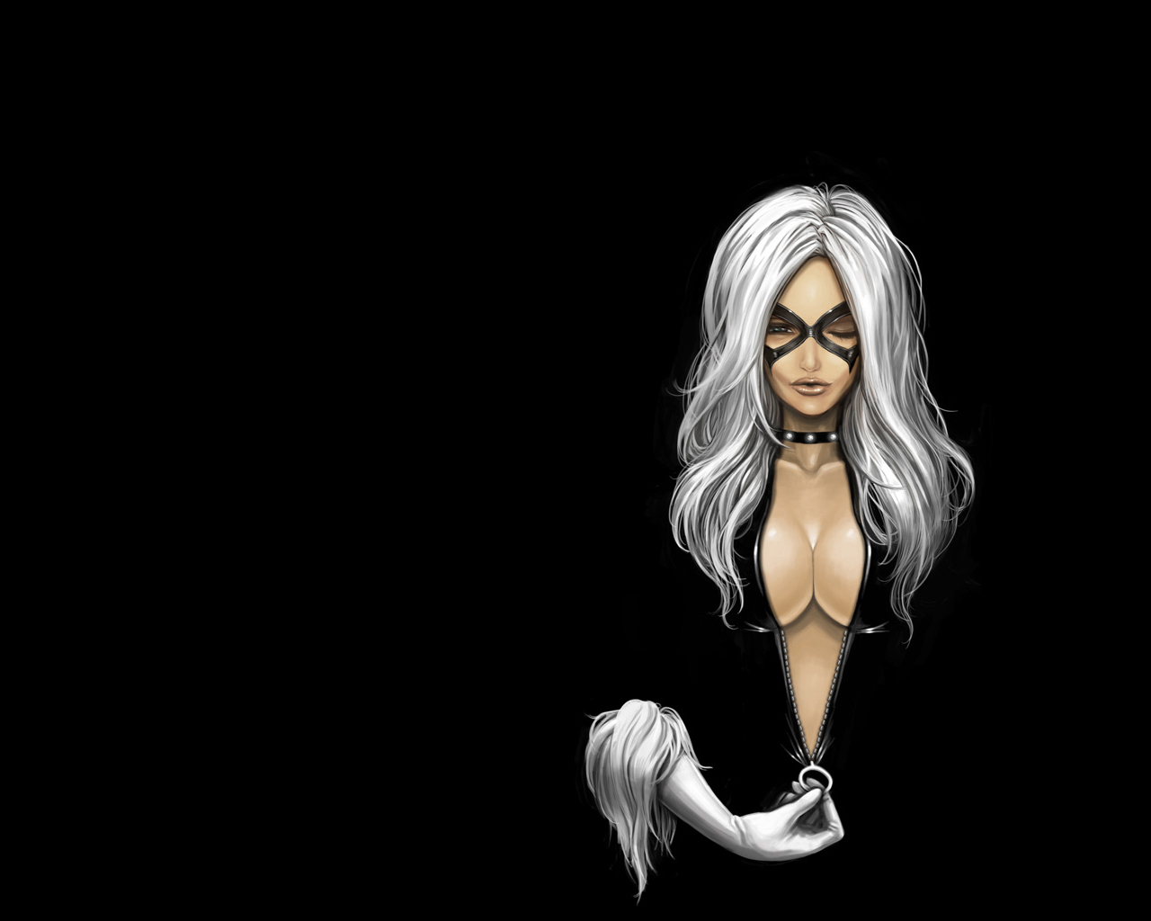 Black Cat from Marvel Comics HD Wallpaper