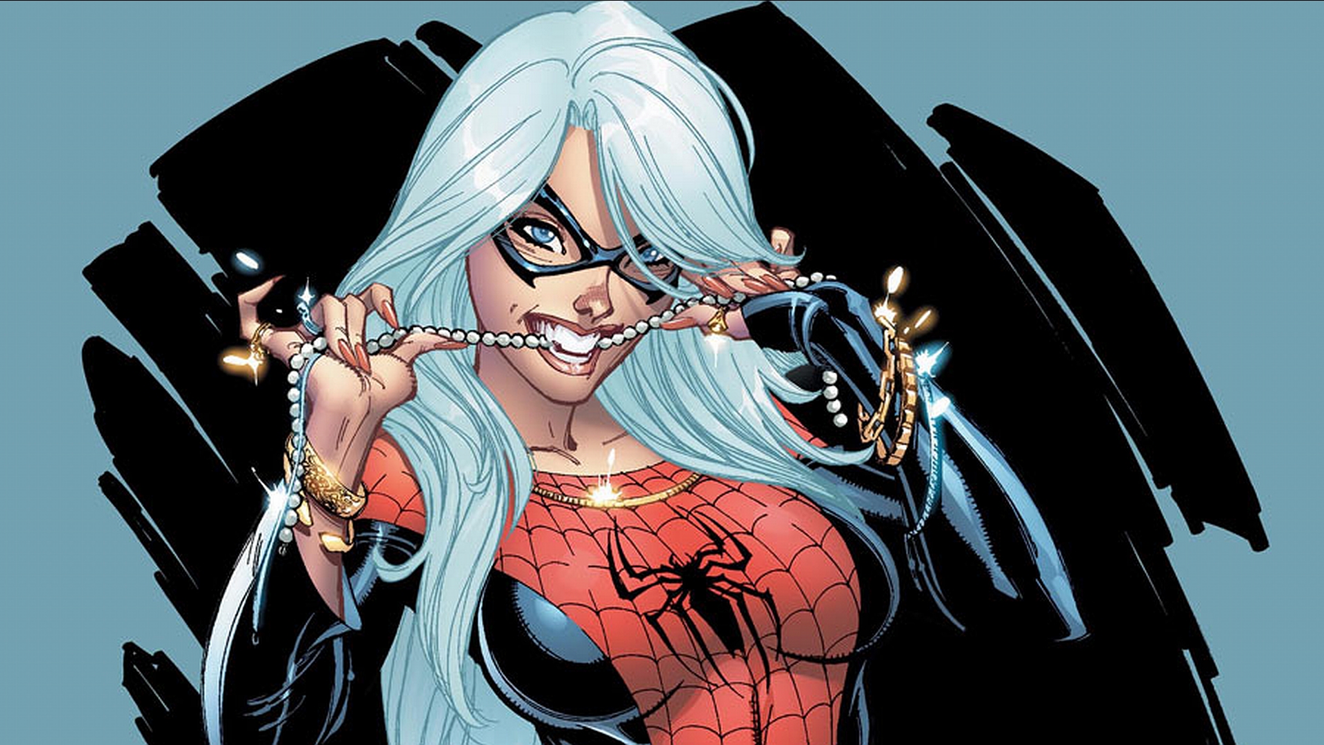 Black Cat from Marvel Comics HD Wallpaper