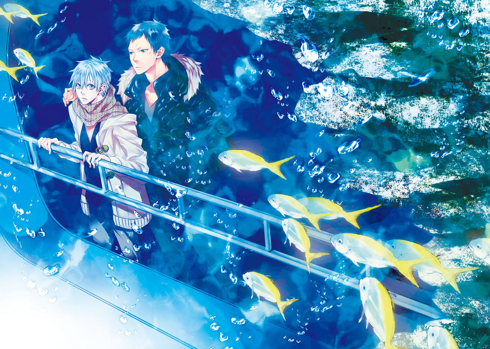 Tetsuya Kuroko from Kuroko's Basketball HD Wallpaper