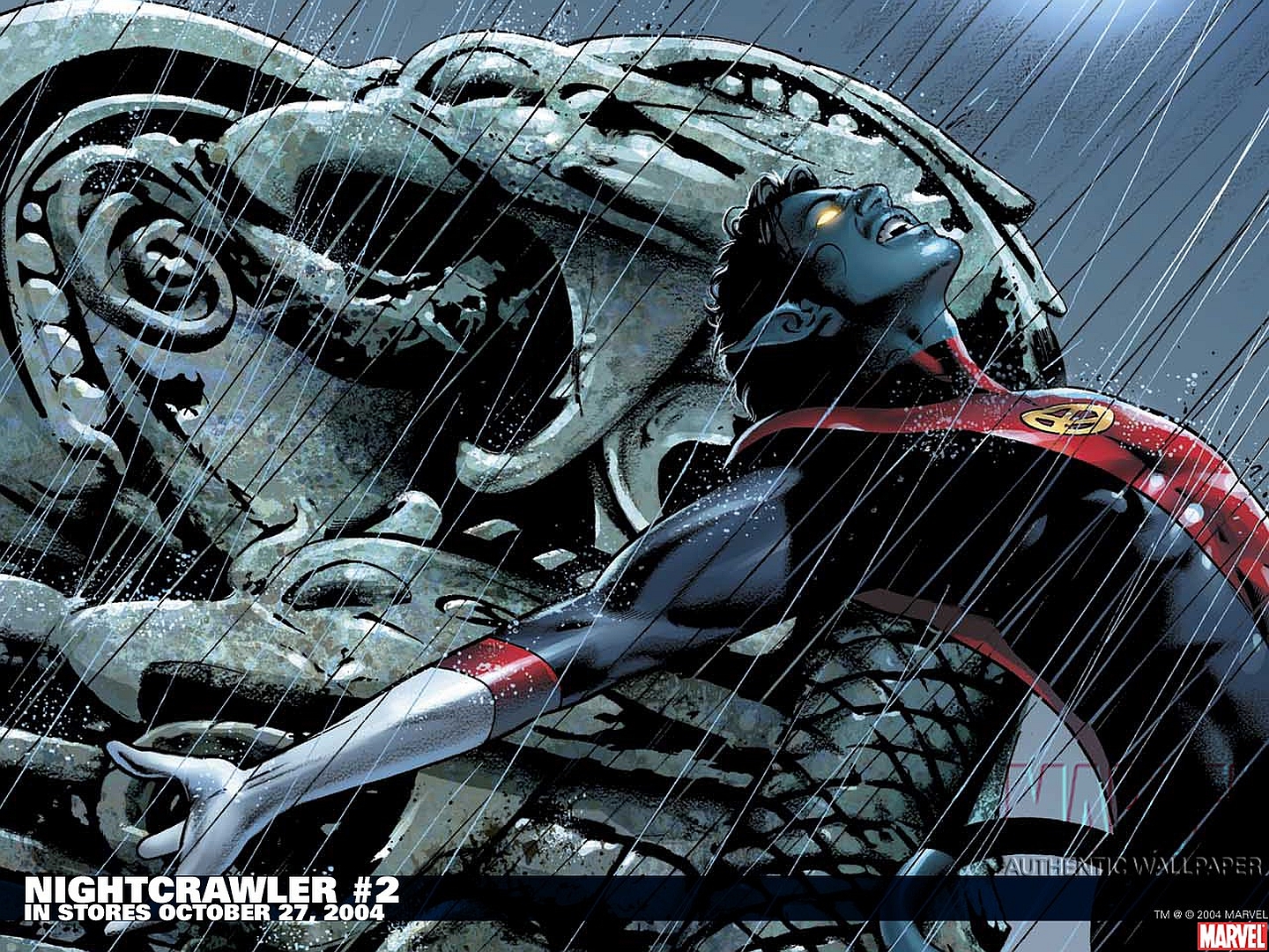 Nightcrawler from Marvel Comics HD Wallpaper