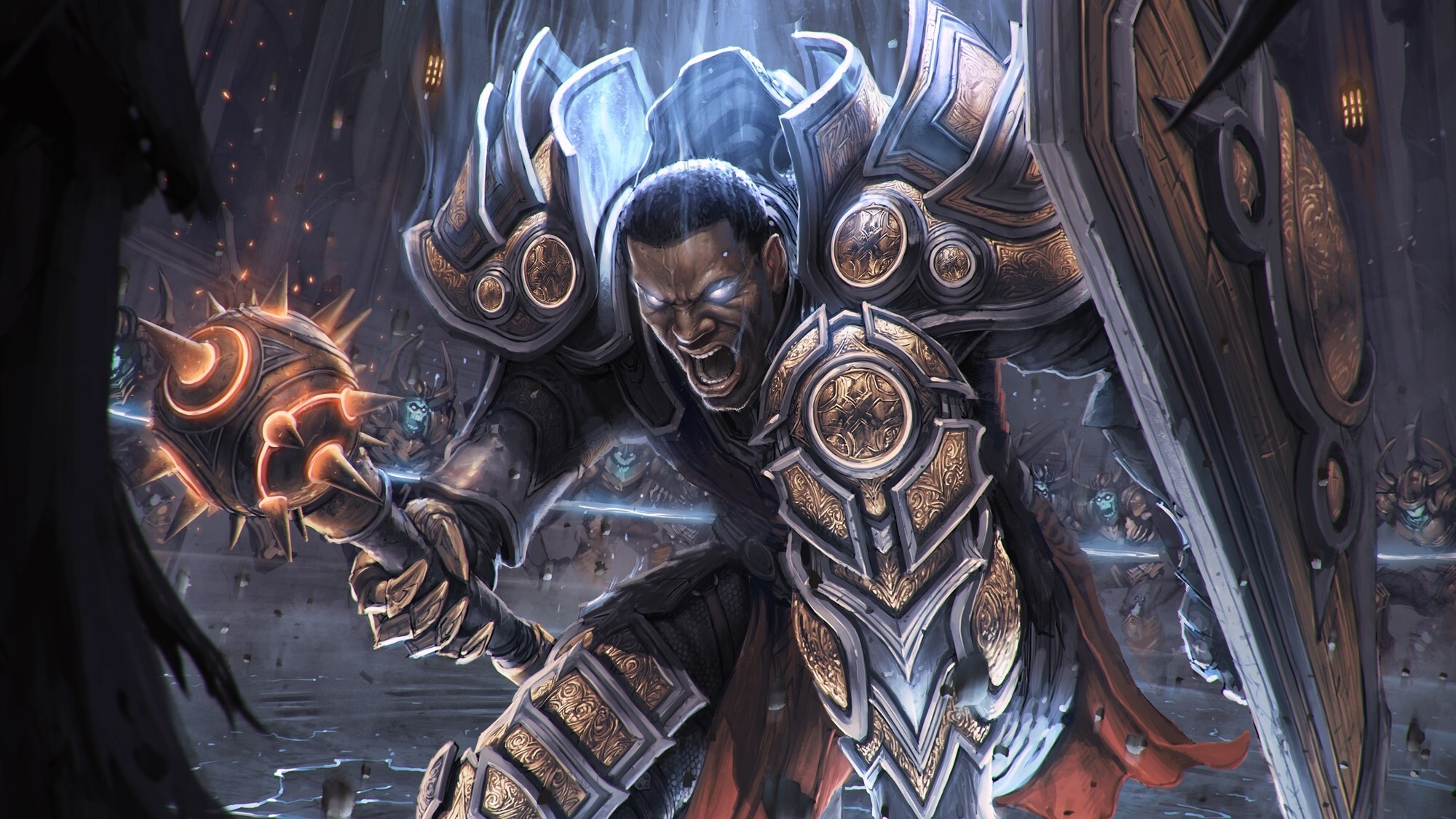 Crusader from Diablo III HD Wallpaper