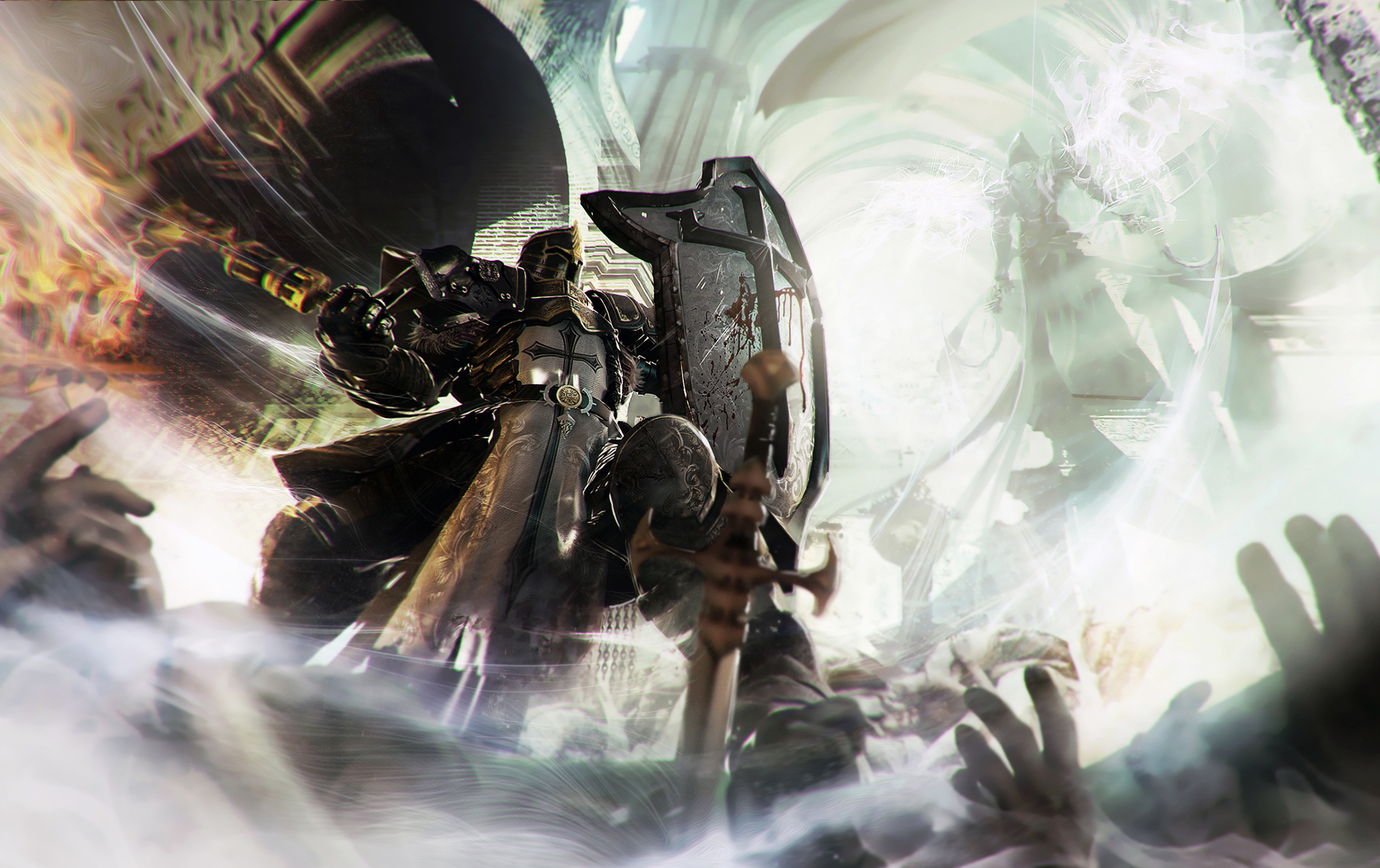 Crusader from Diablo III HD Wallpaper