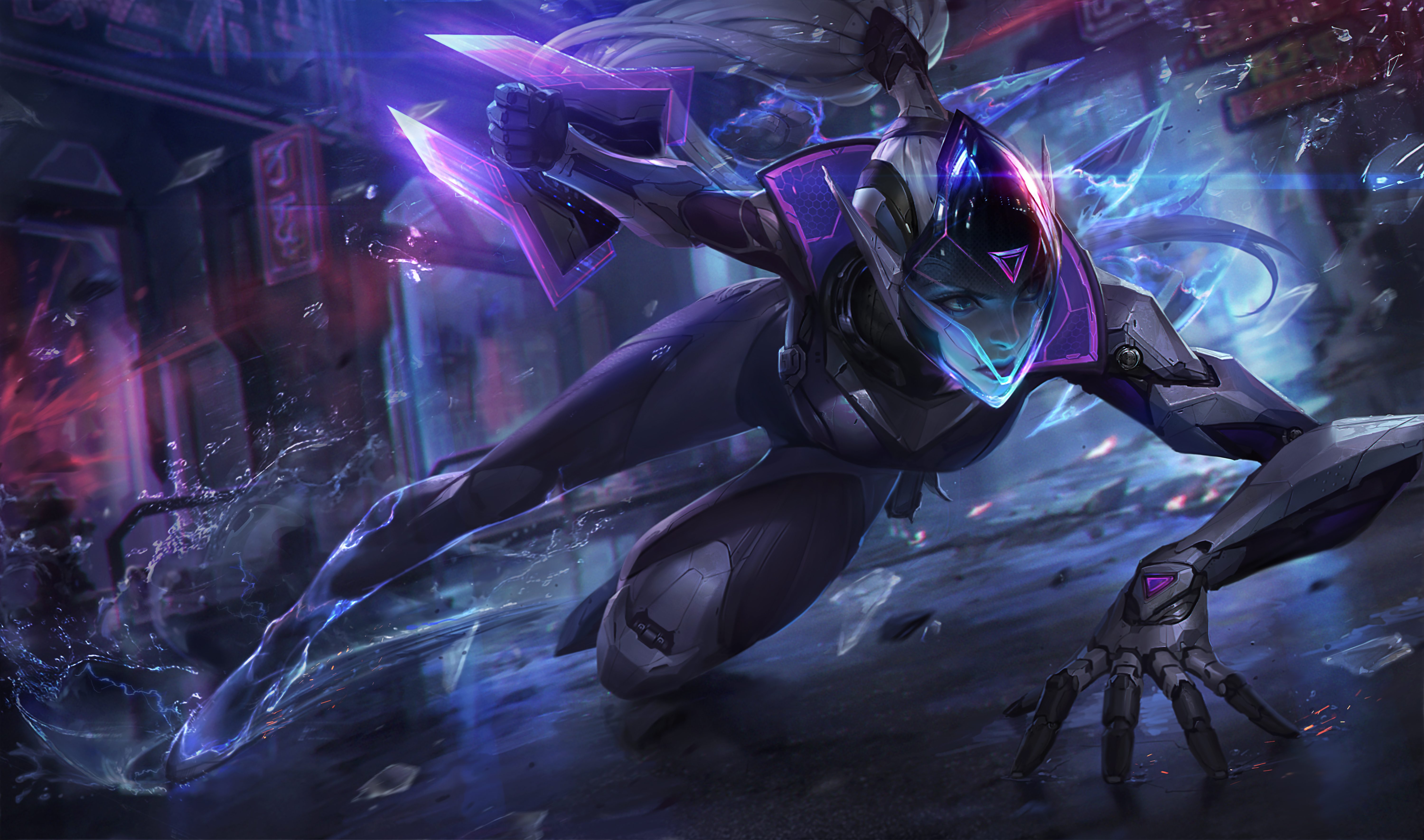 Vayne from League of Legends HD Wallpaper