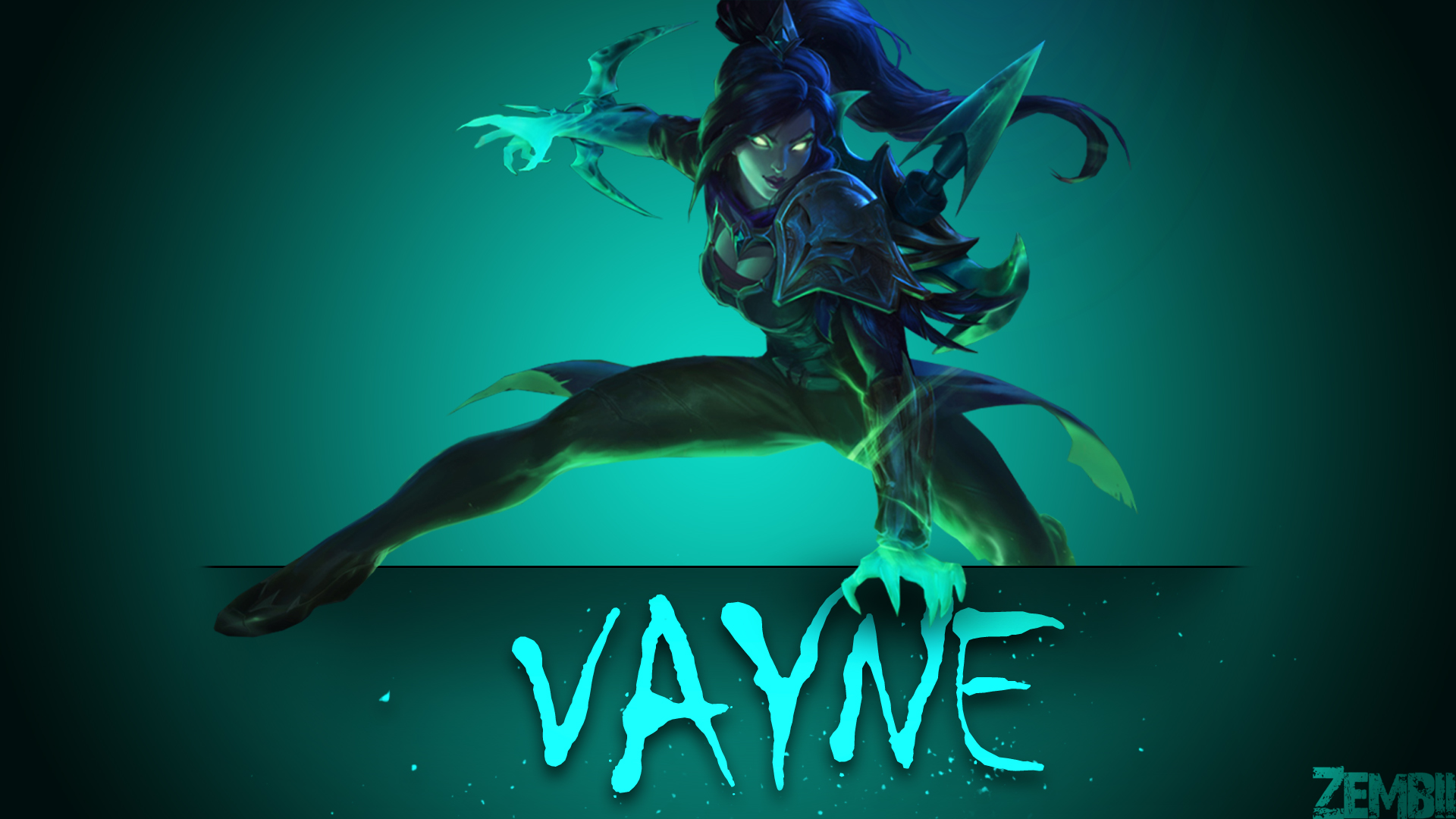 Vayne from League of Legends HD Wallpaper