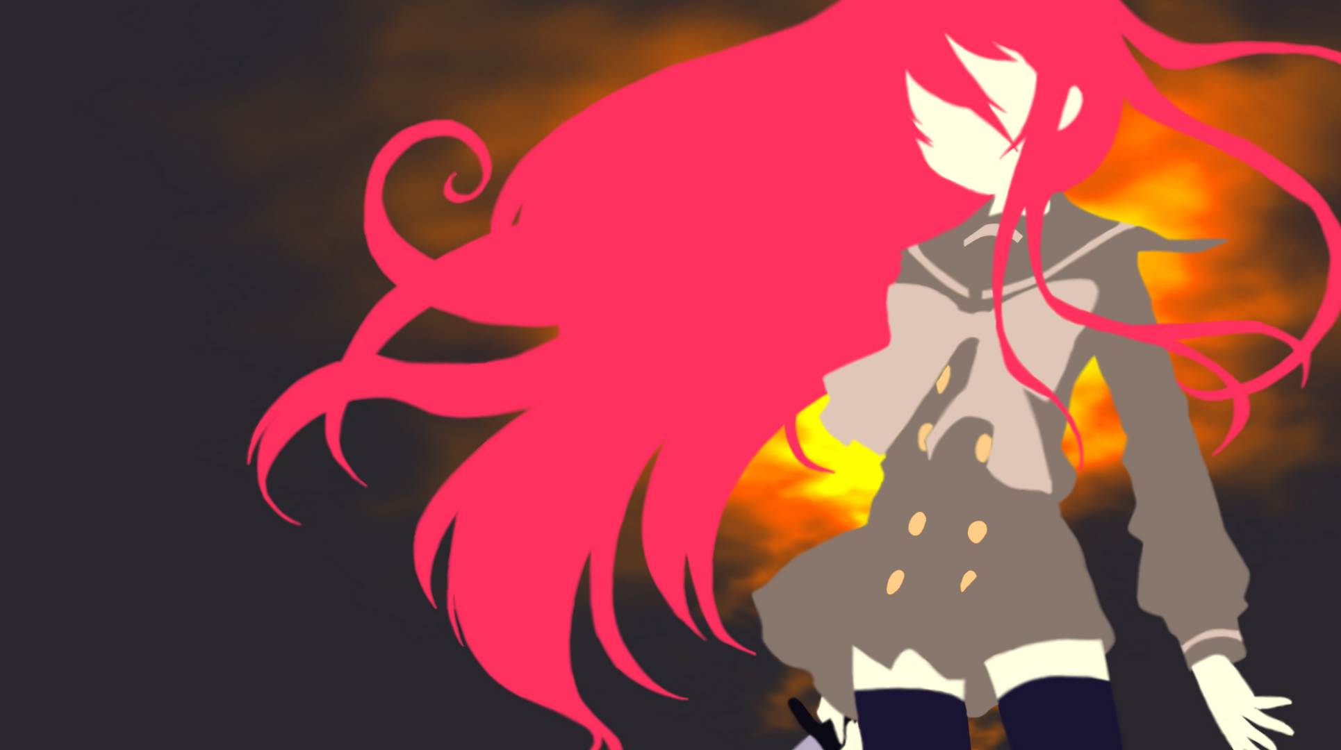 Shana from Shakugan no Shana HD Wallpaper