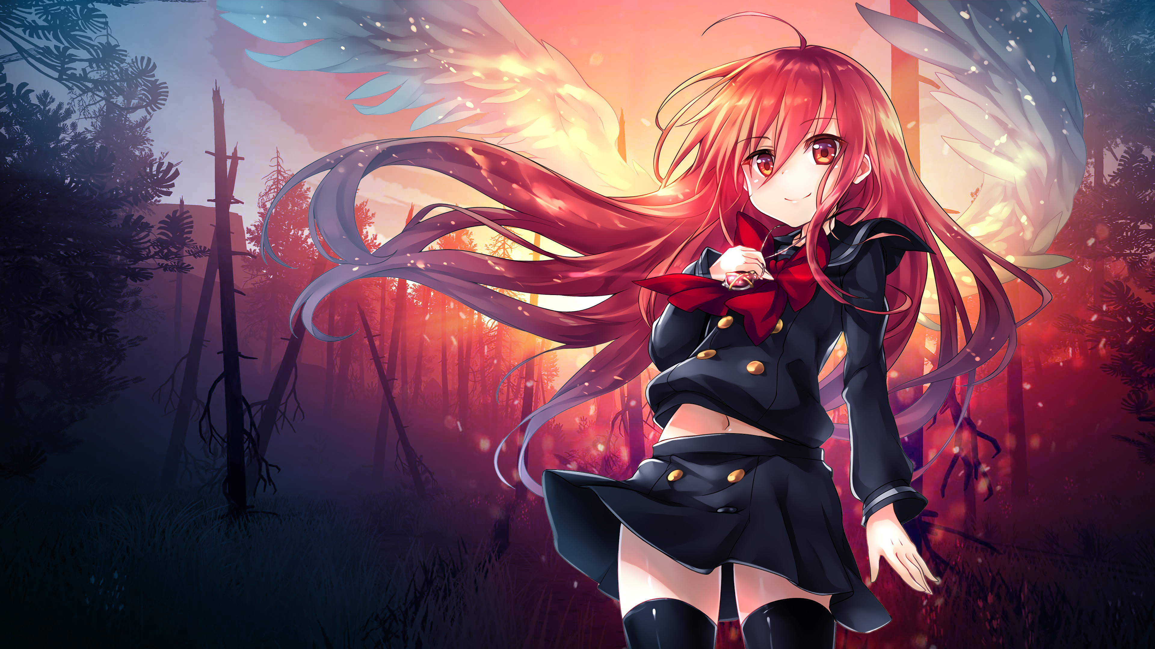 Shana from Shakugan No Shana HD Wallpaper