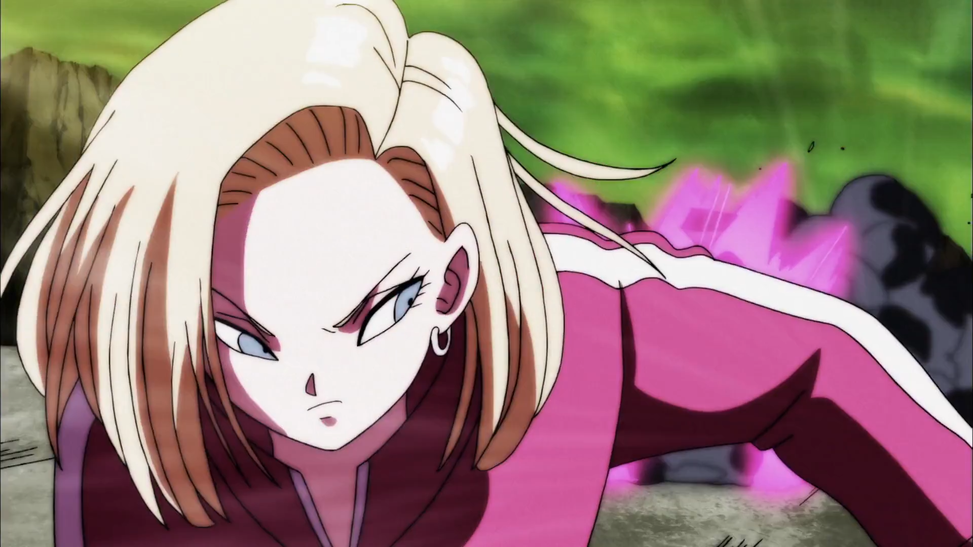 Android 18 from Dragon Ball HD Wallpaper
