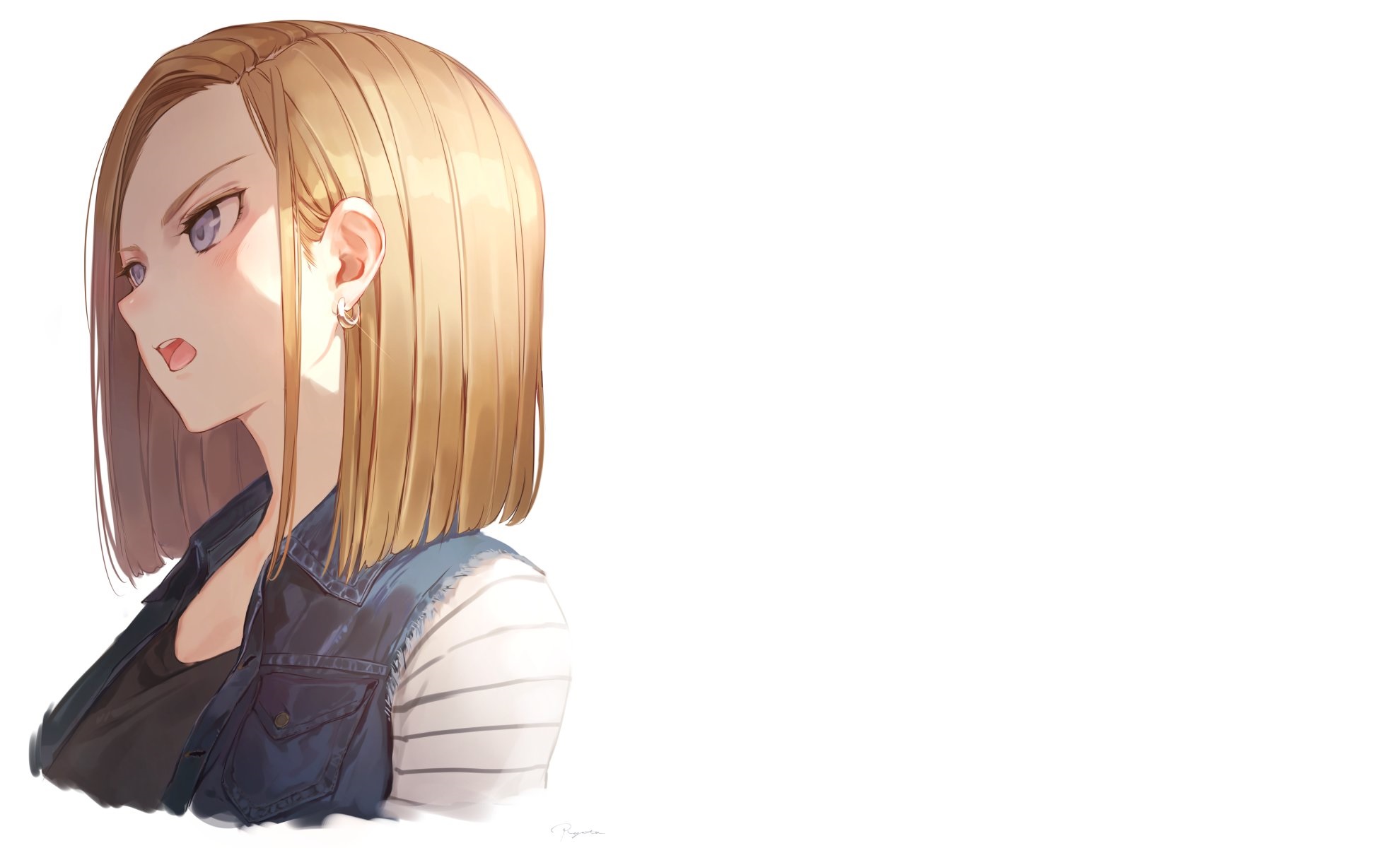 Android 18 from Dragon Ball HD Wallpaper