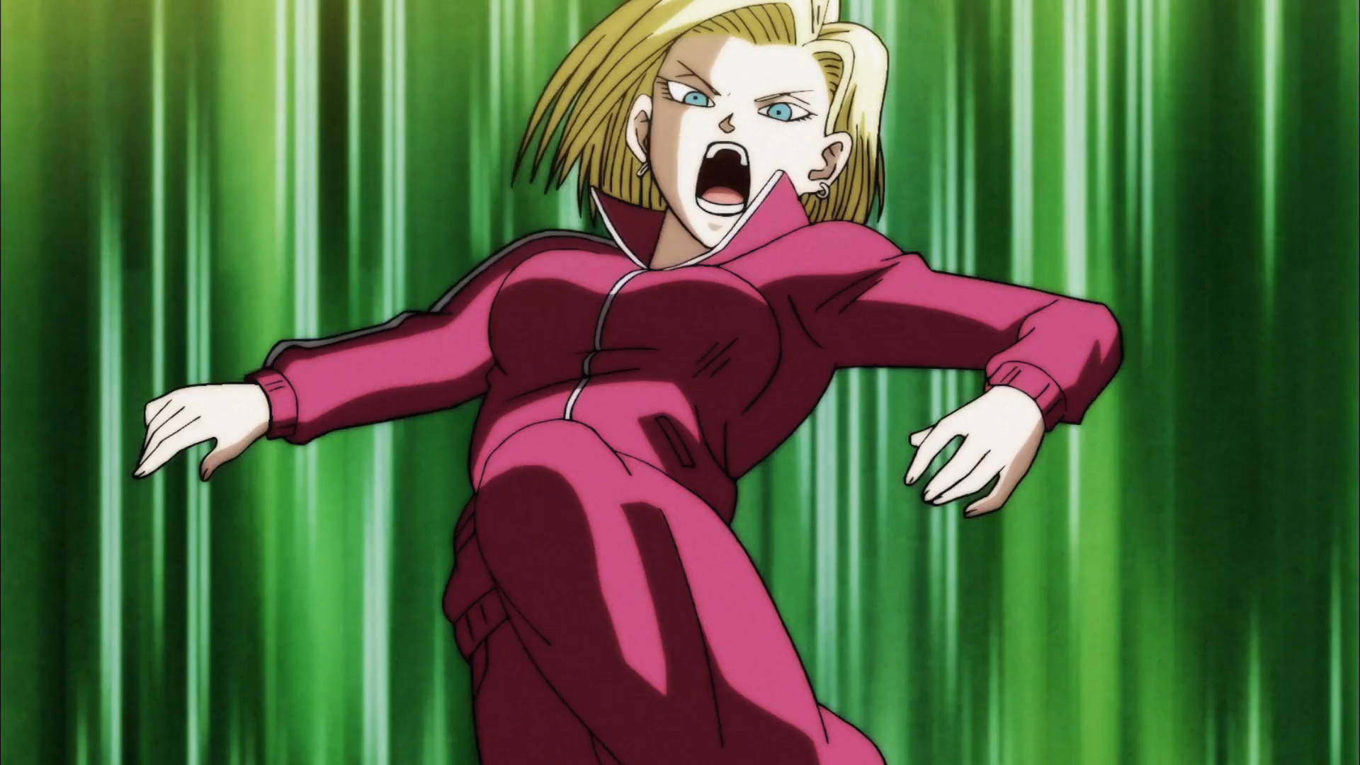 Android 18 from Dragon Ball HD Wallpaper