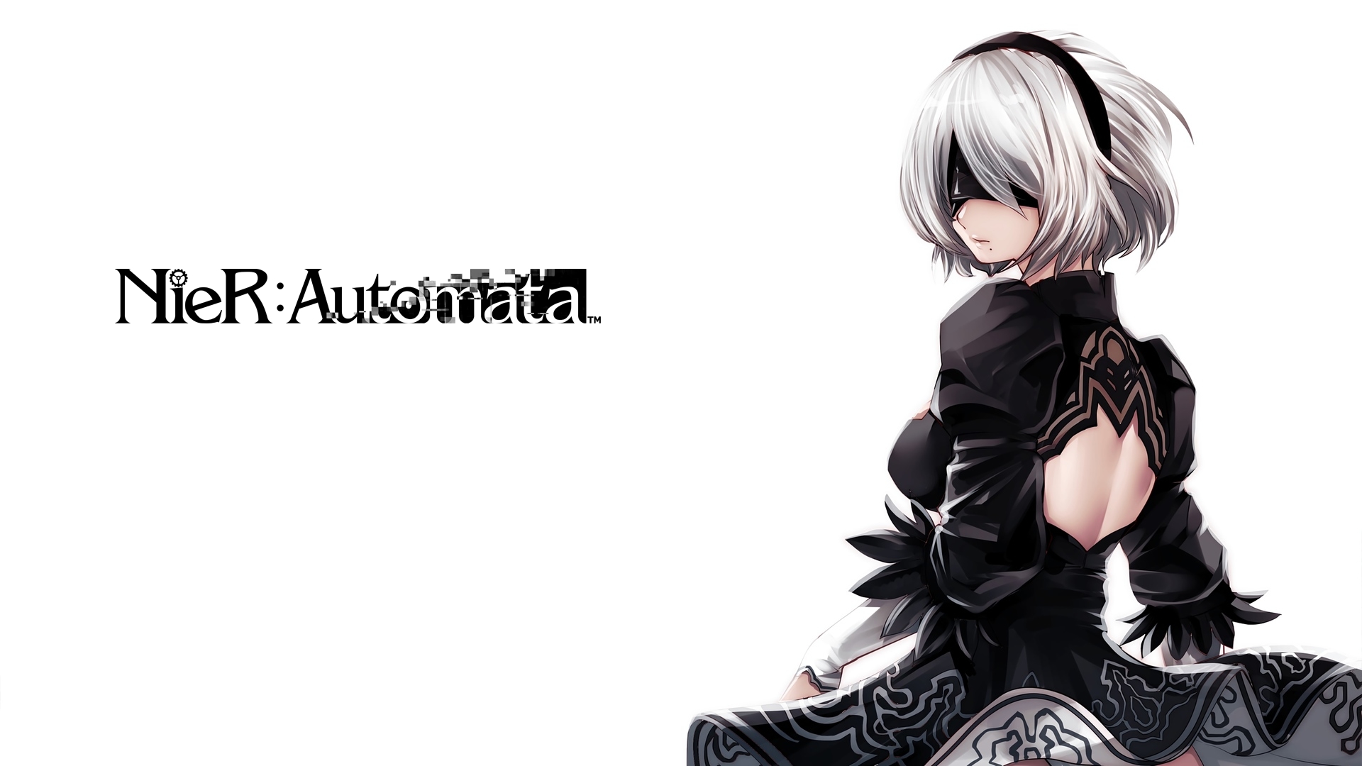 2B from NieR: Automata HD Wallpaper