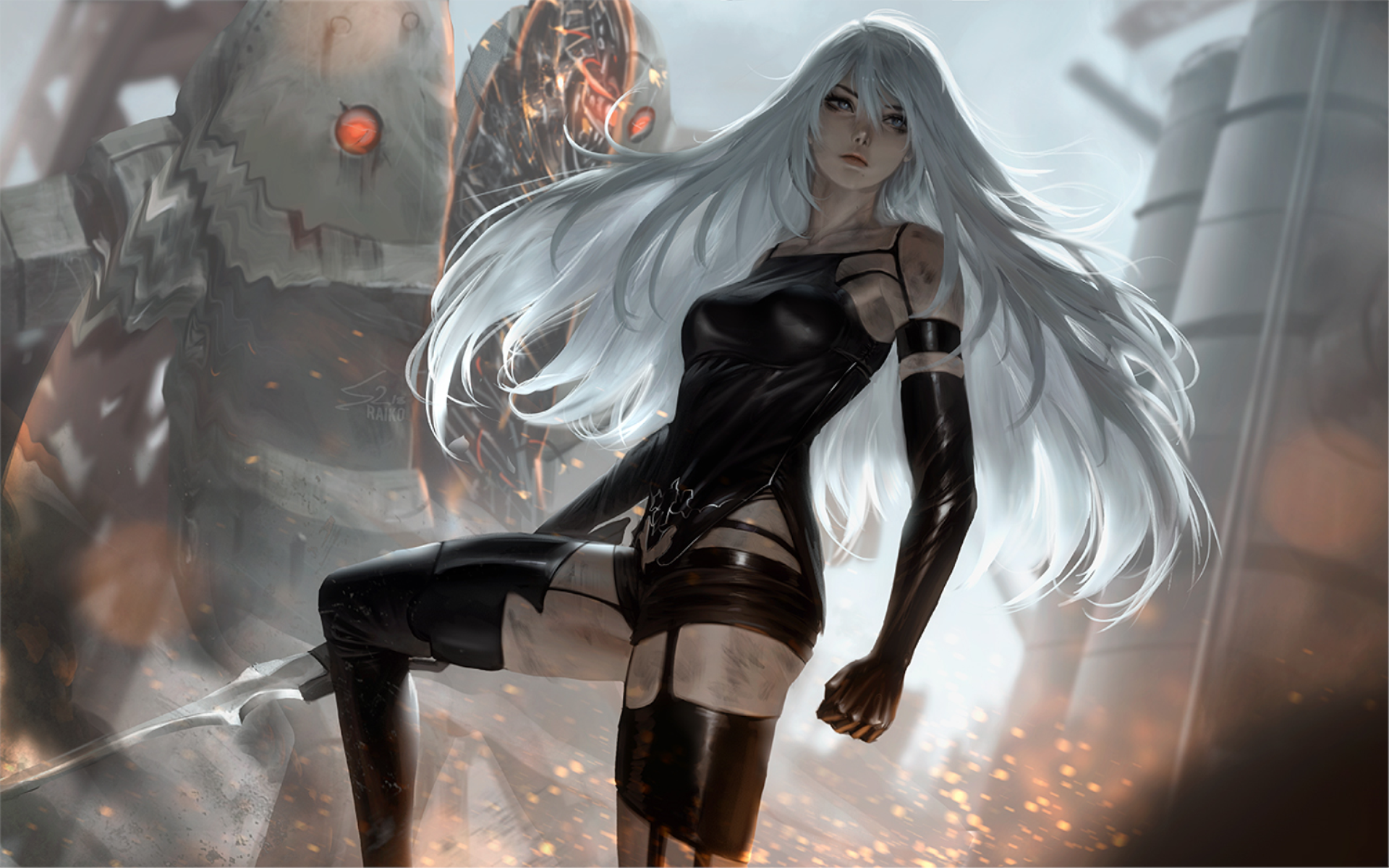 YoRHa Type A No.2 from Nier: Automata HD Wallpaper