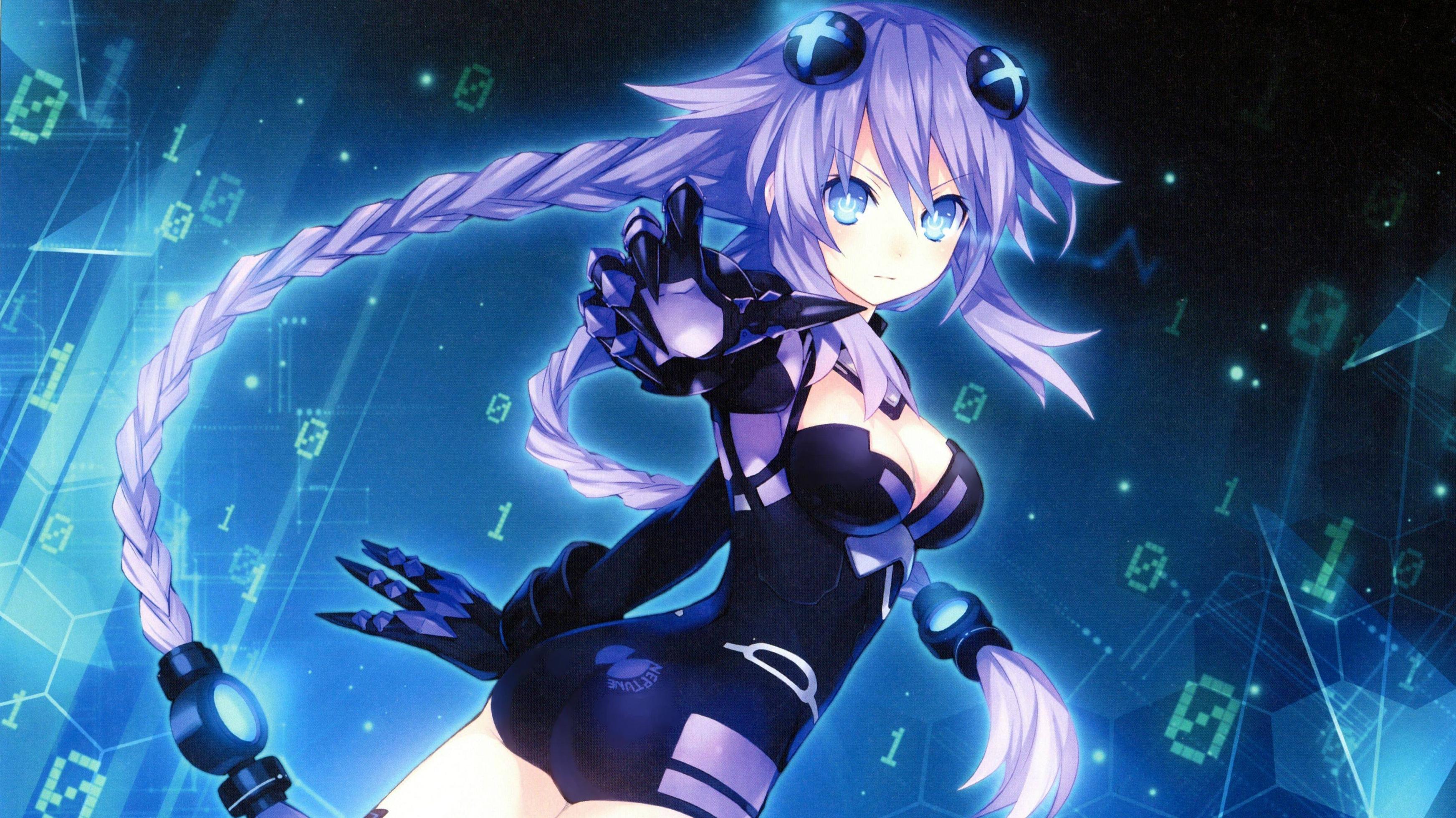 Neptune from Hyperdimension Neptunia HD Wallpaper