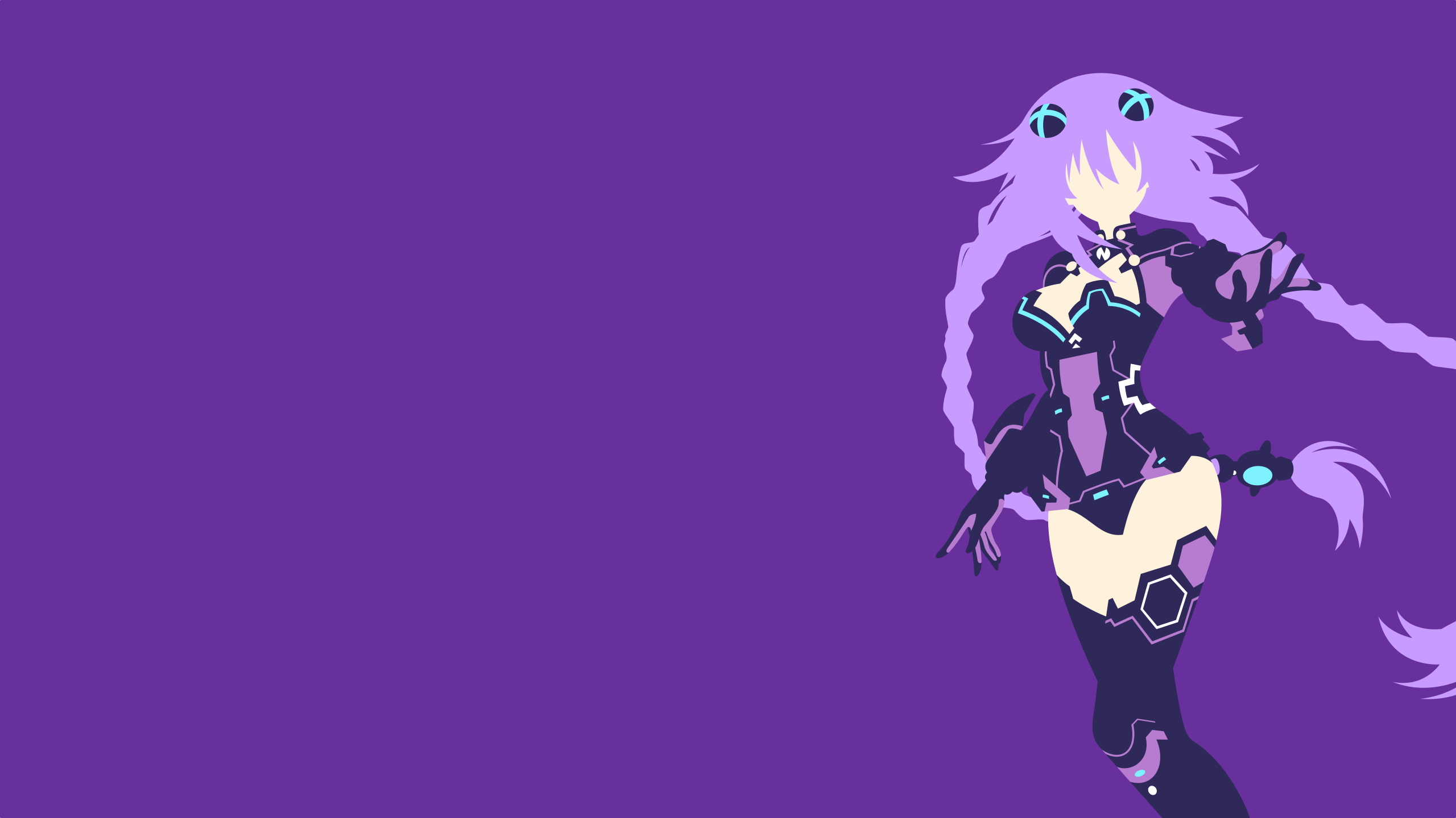 Neptune from Hyperdimension Neptunia HD Wallpaper
