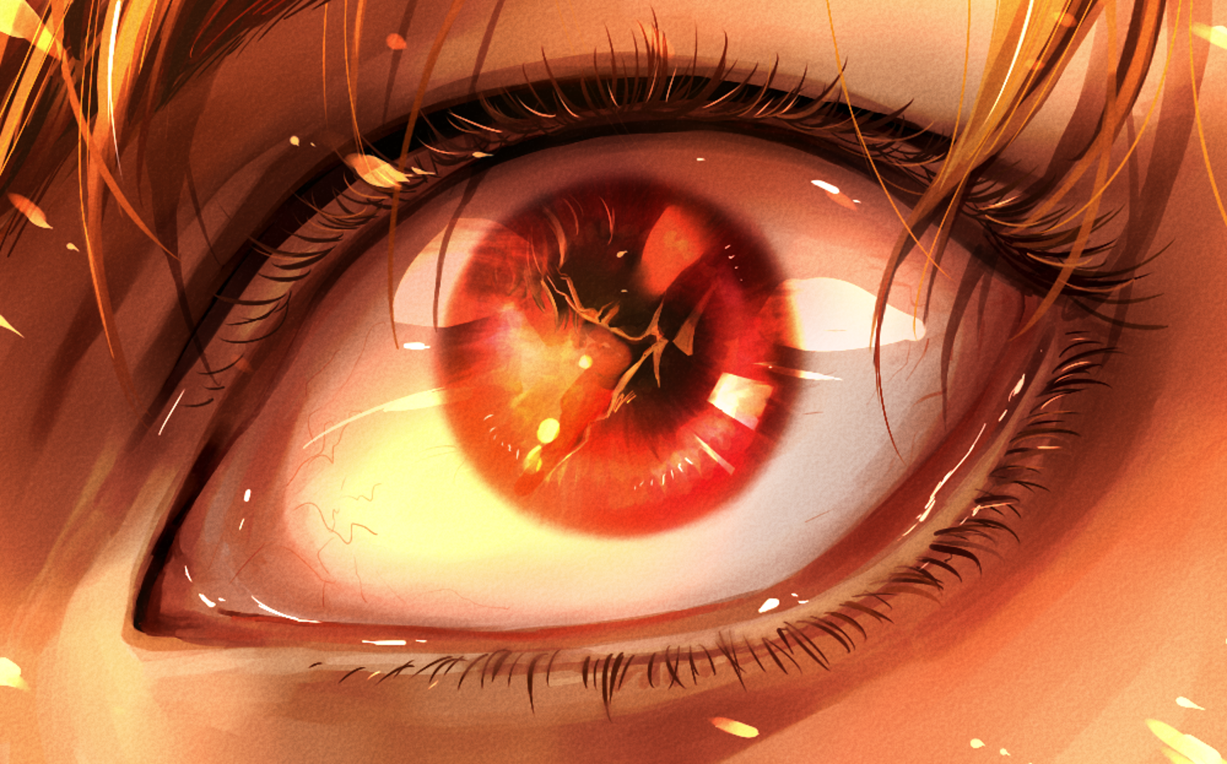 Dio Brando's Eye HD Wallpaper