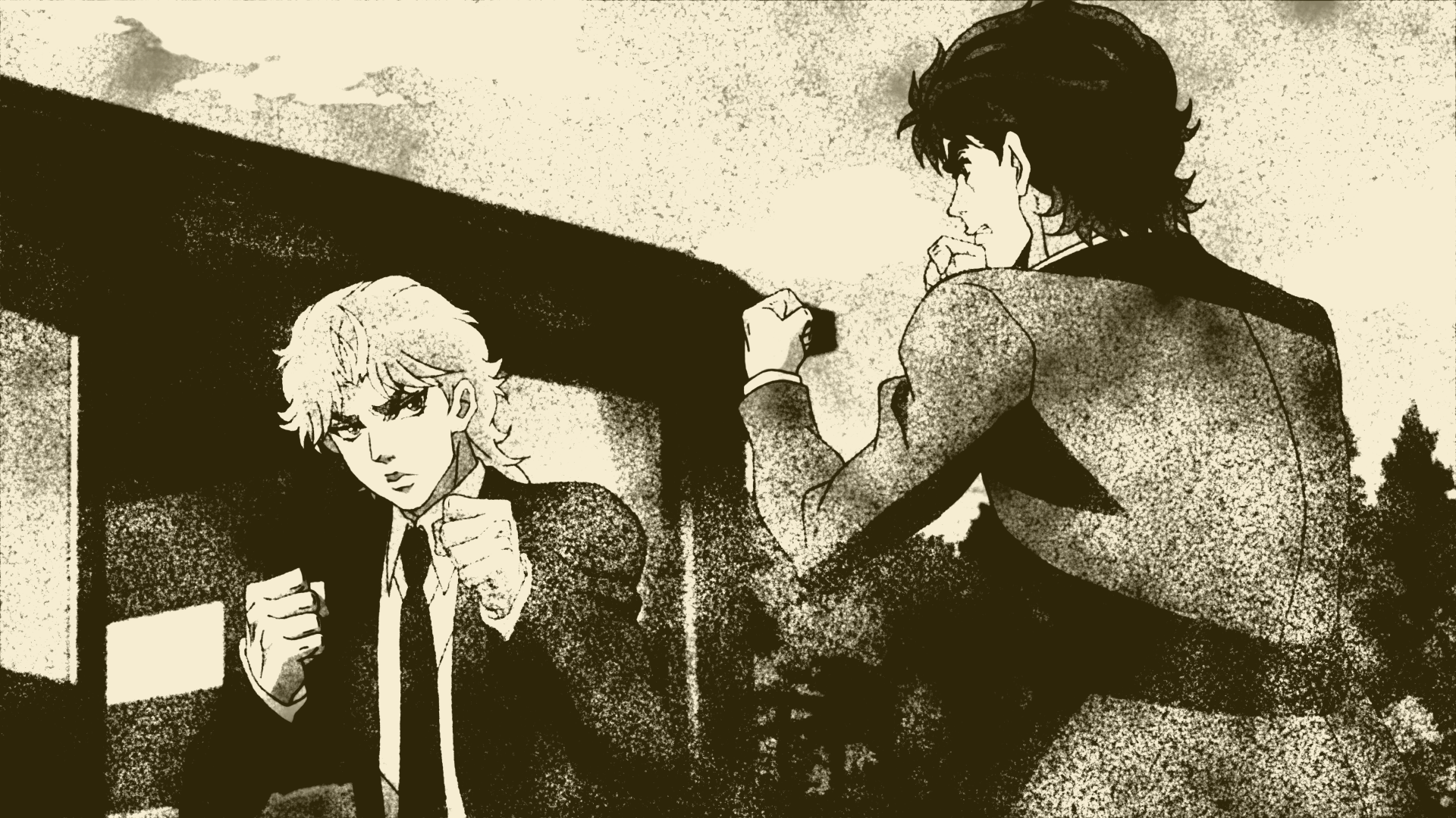 Dio Brando from JoJo's Bizarre Adventure HD Wallpaper