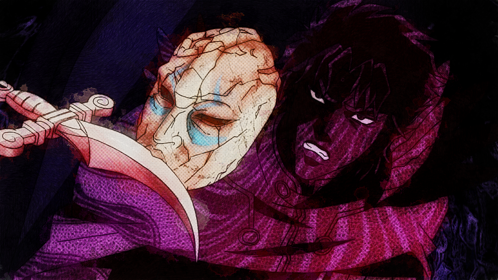 Dio Brando from JoJo's Bizarre Adventure HD Wallpaper