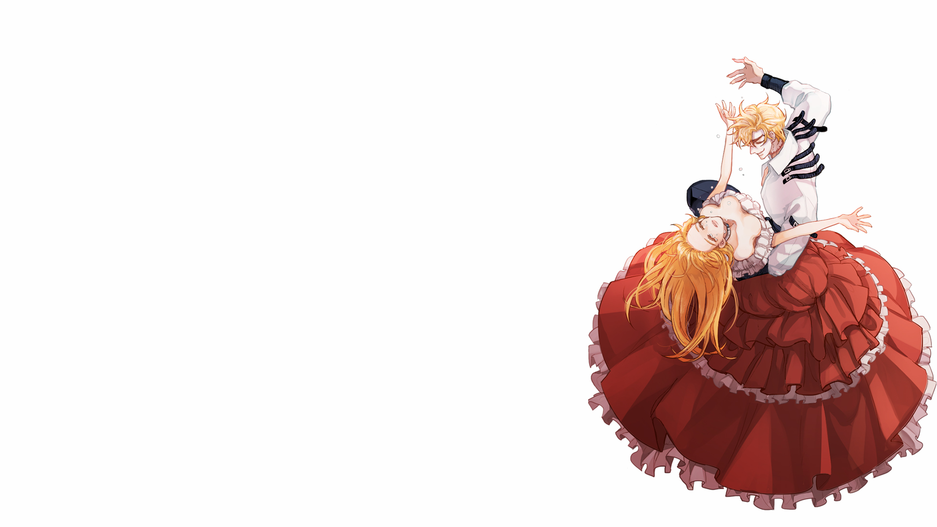 Dio Brando dancing with a woman HD Wallpaper
