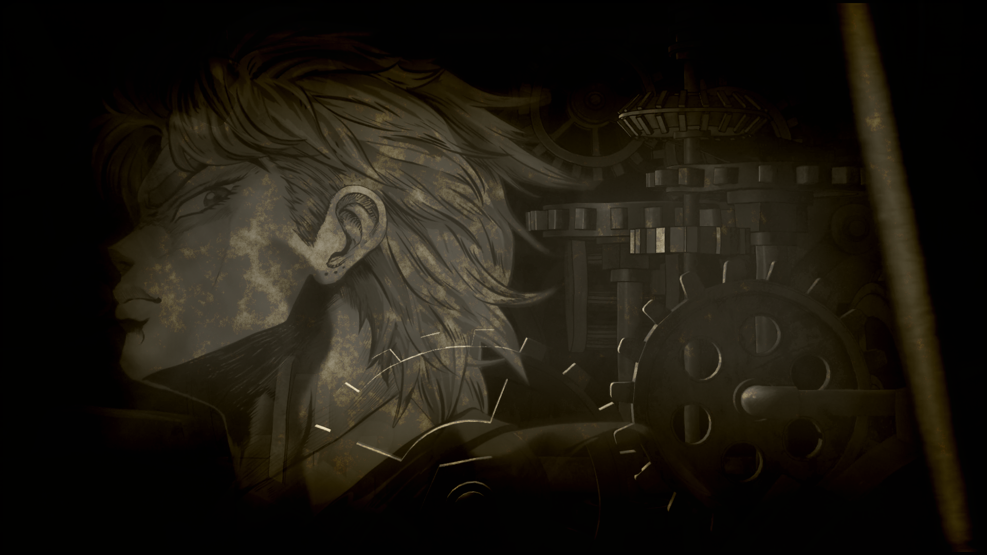 Dio Brando from JoJo's Bizarre Adventure HD Wallpaper
