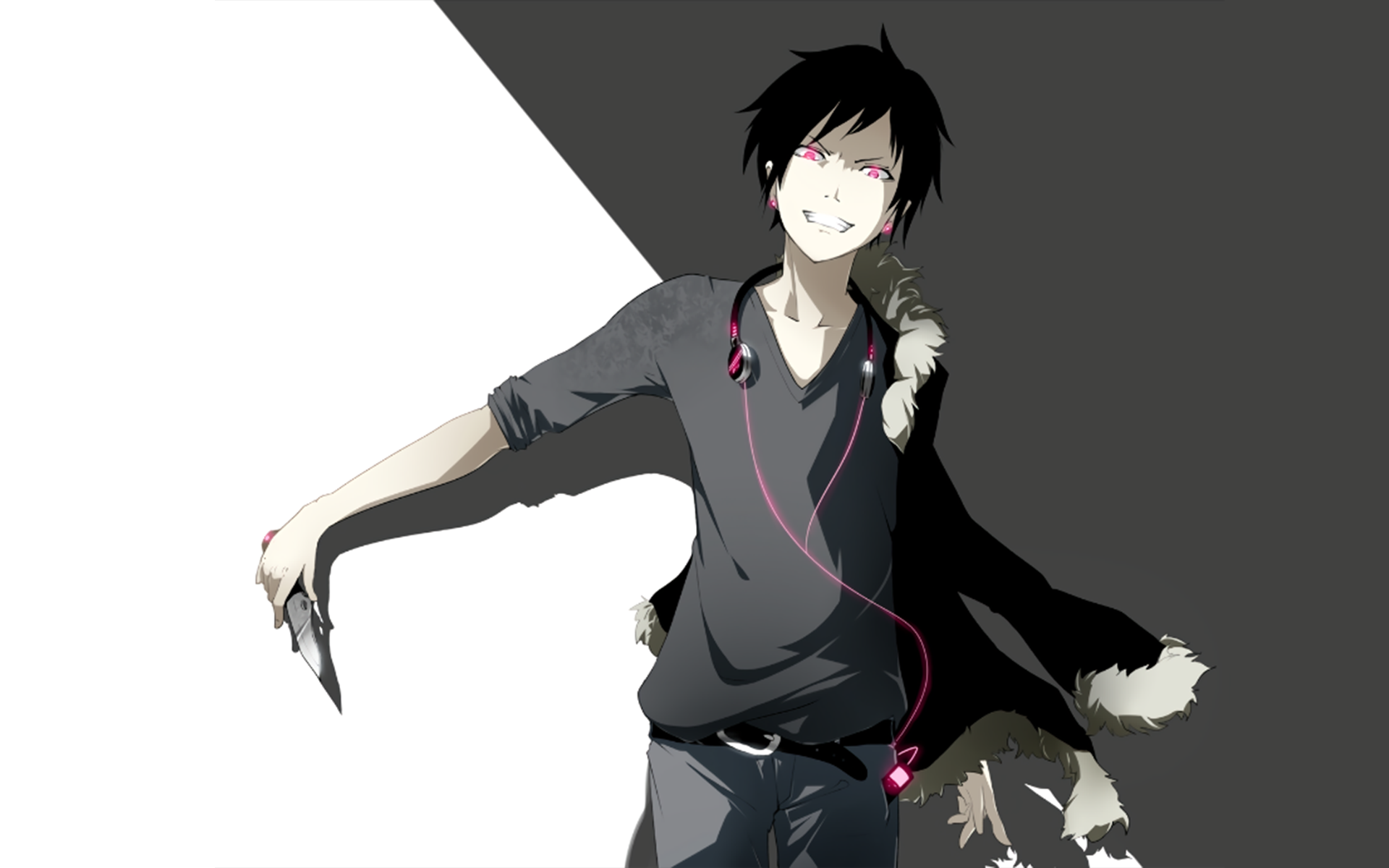Izaya Orihara from Durarara!! HD Wallpaper