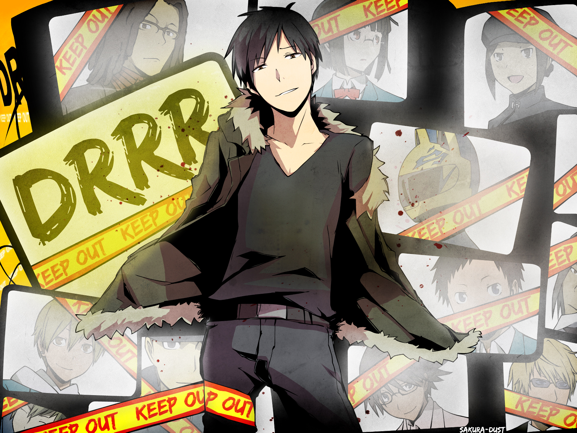 Izaya Orihara from Durarara!! HD Wallpaper