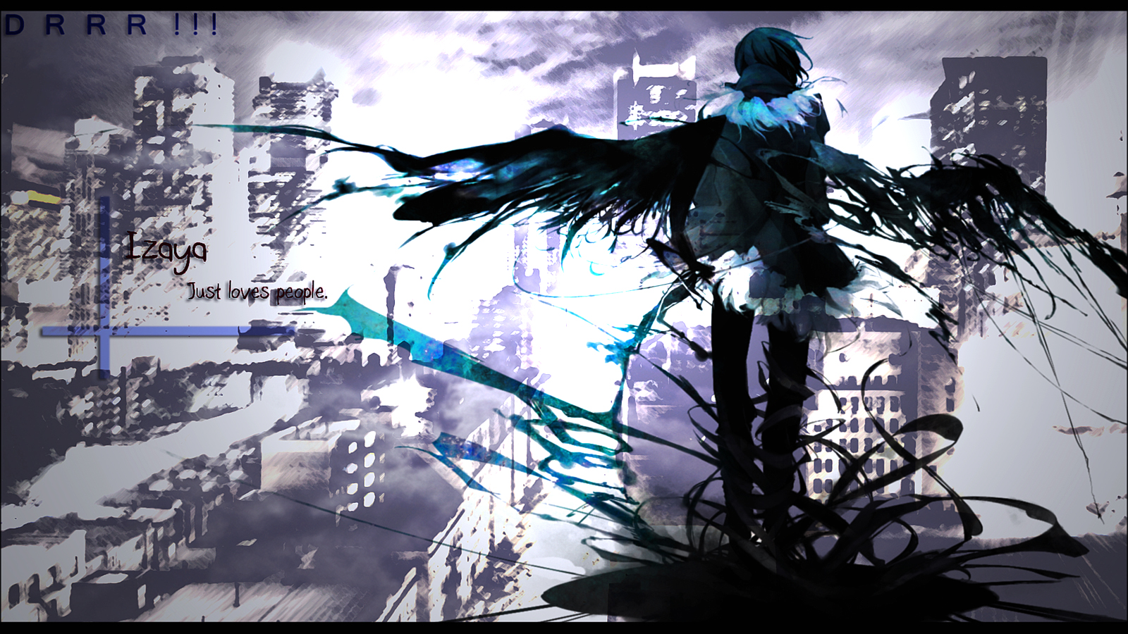 Izaya Orihara from Durarara!! HD Wallpaper