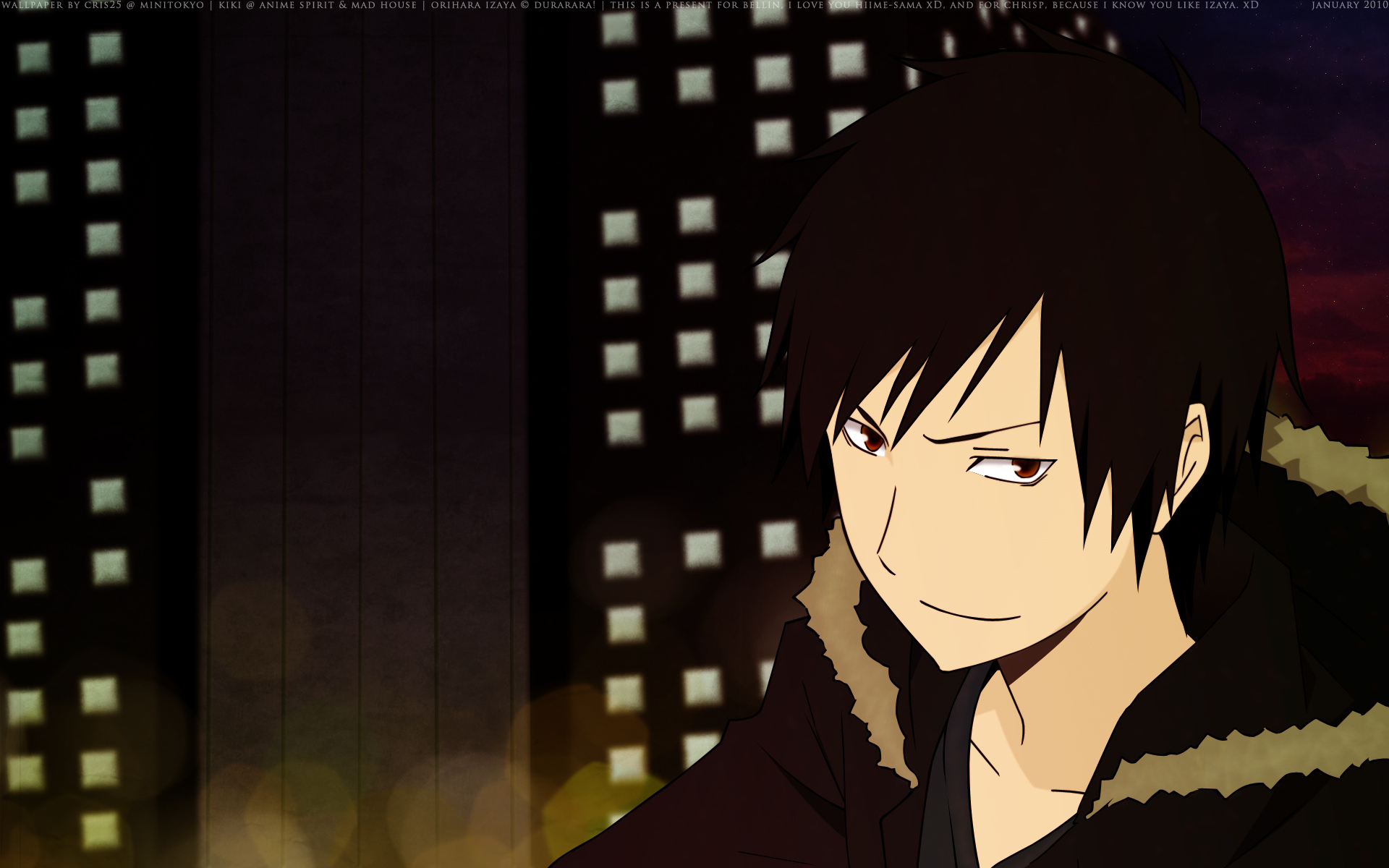 Izaya Orihara from Durarara!! HD Wallpaper